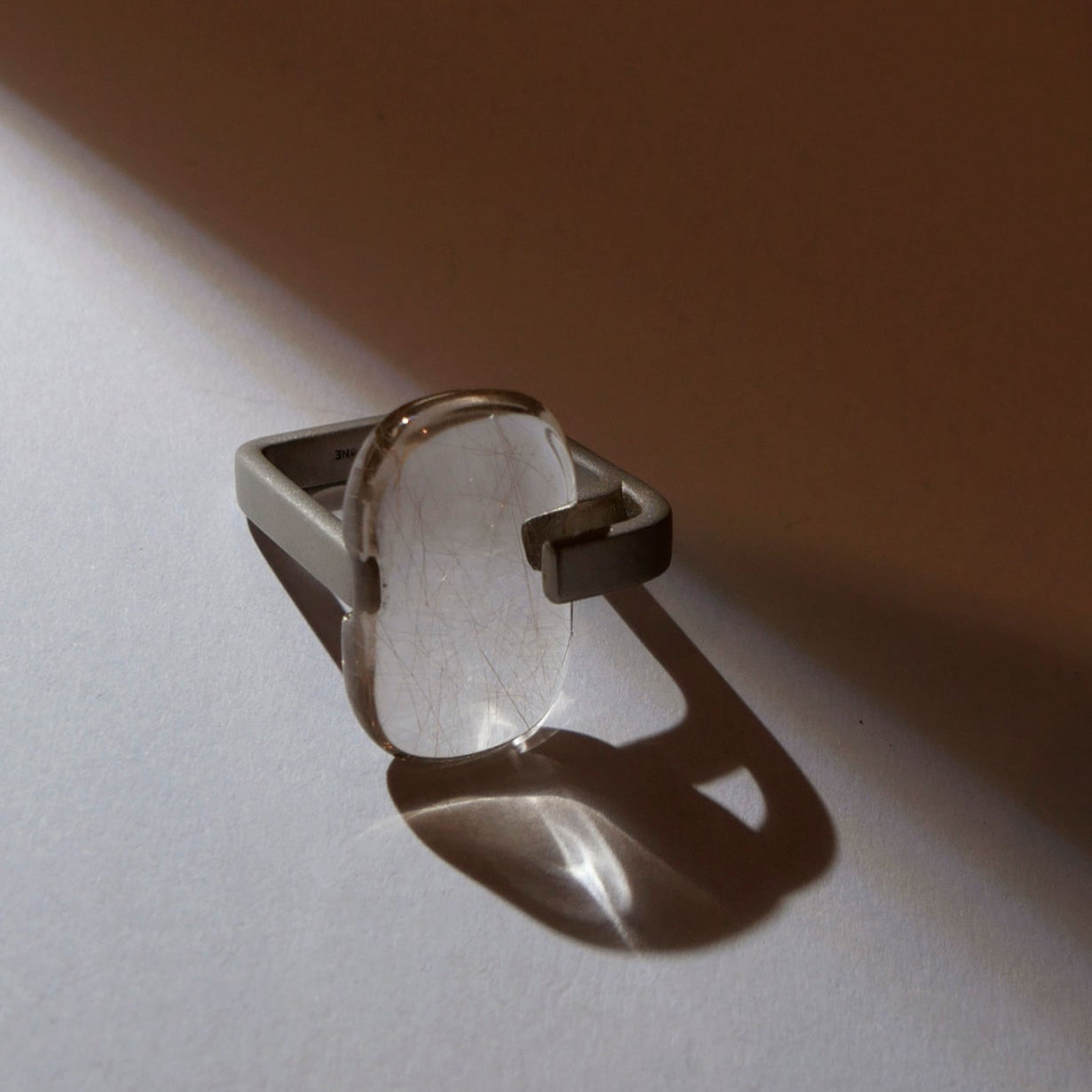 Whetstone Shimmer Cushion Ring