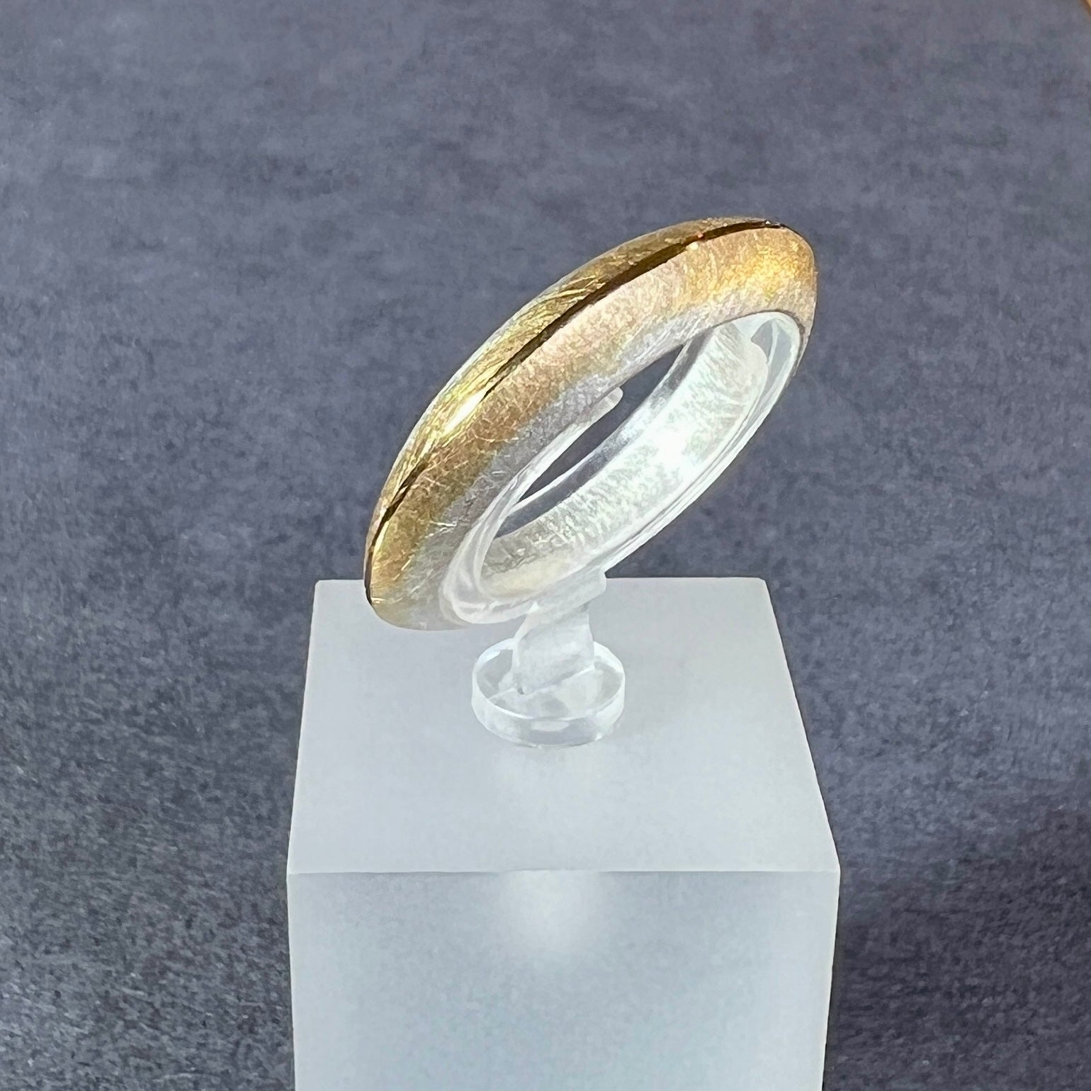 Sheng Zhang Silhouette Two-tone Ring