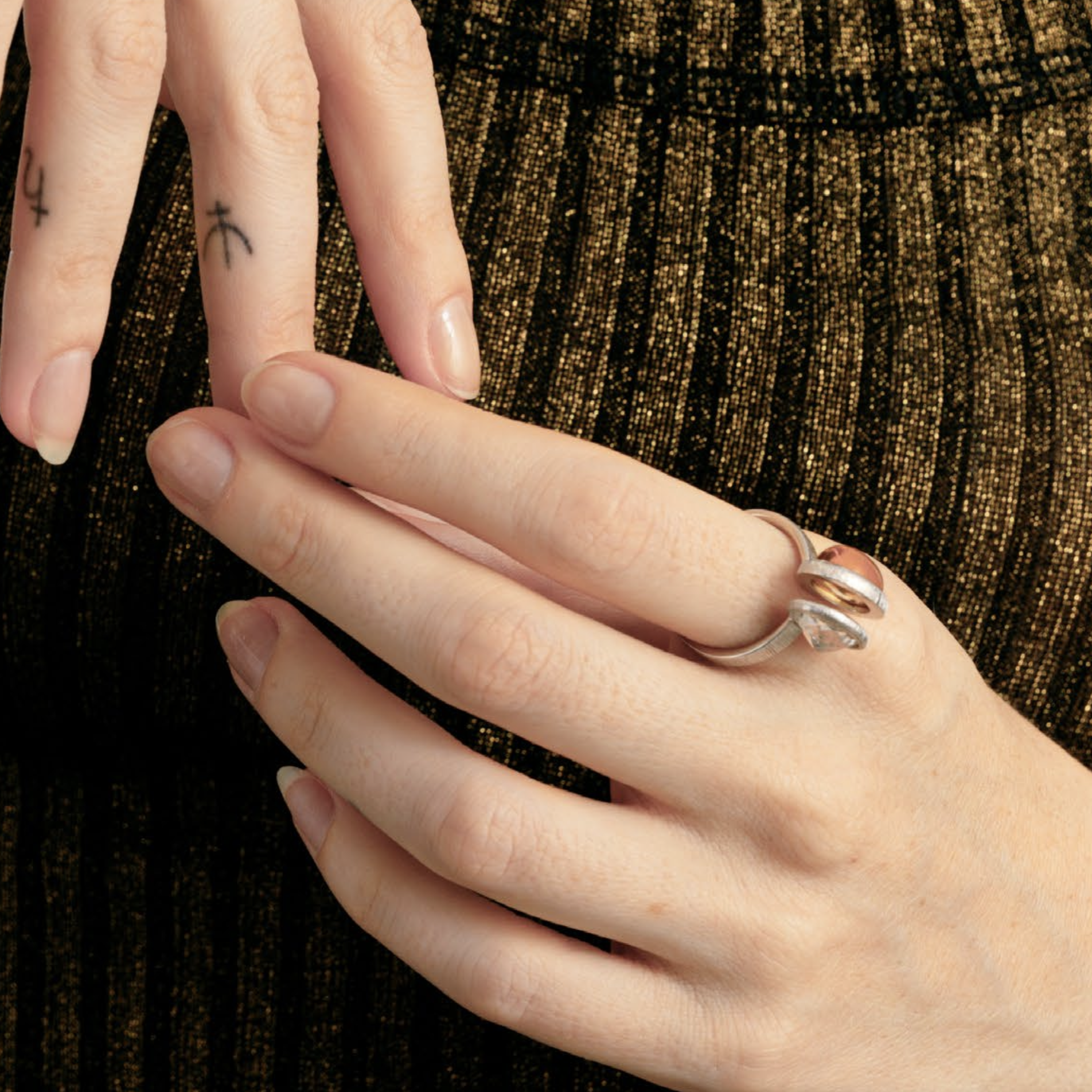 Susi Somos Sandglass Ring