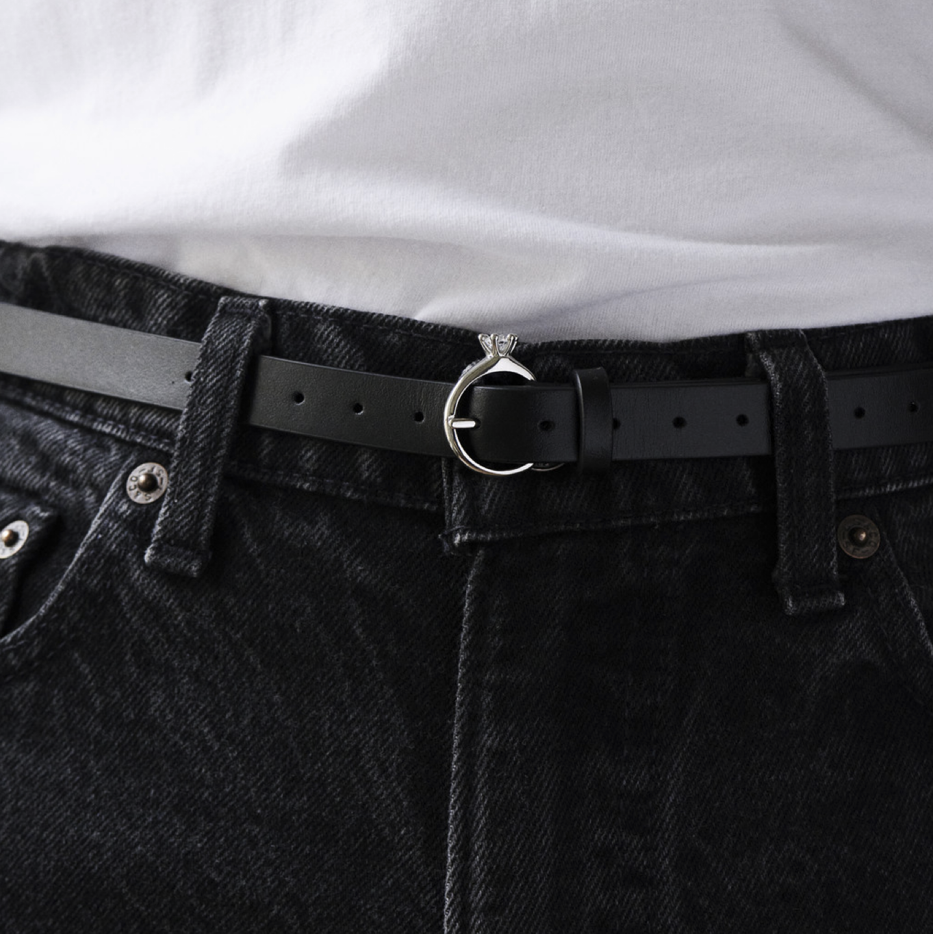 D'heygere Solitaire Ring Belt