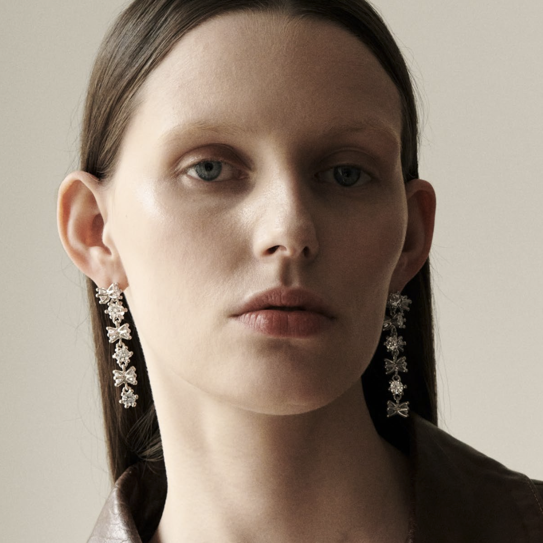 D'heygere Farfalle Drop Earrings