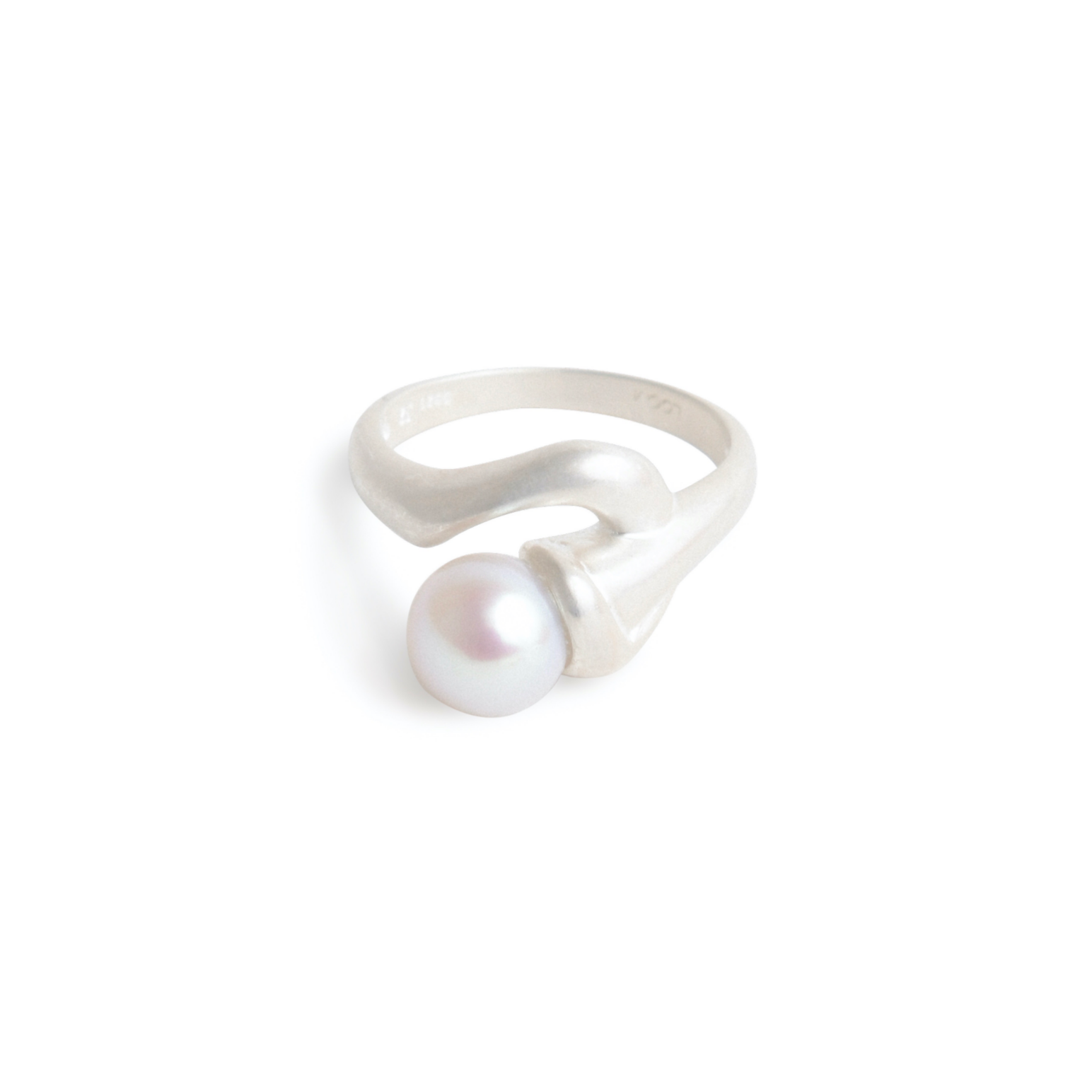 Loom Freshwater Pearl Sculpture Ring