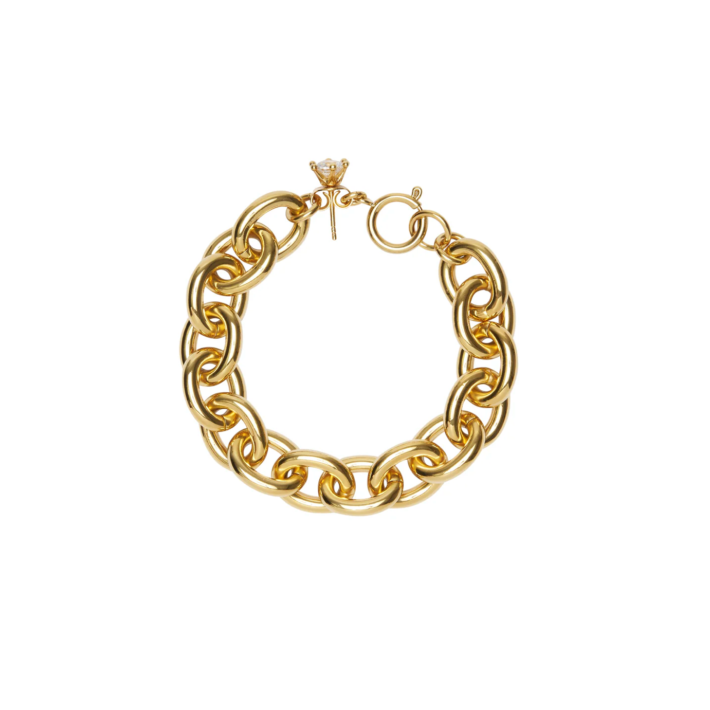 D'heygere The Singe Bride Solitaire Chain Bracelet