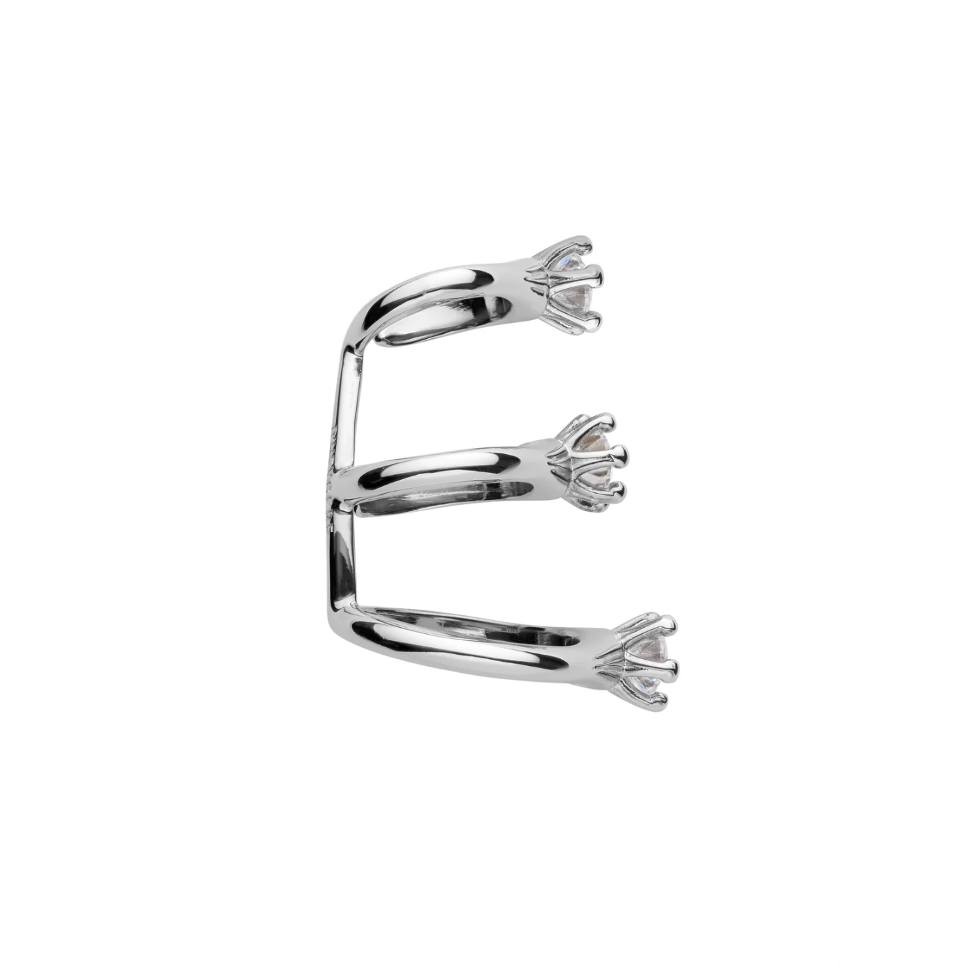 D'heygere The Singe Bride Solitaire Ear Wrap