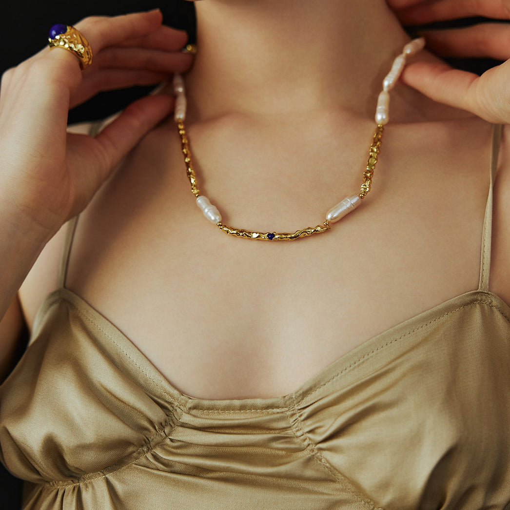 RoundFace Twinkling Necklace