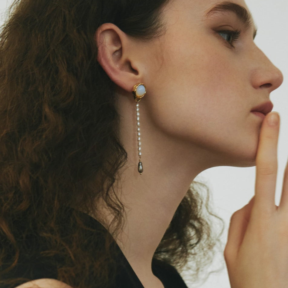 RoundFace Limpid Earring