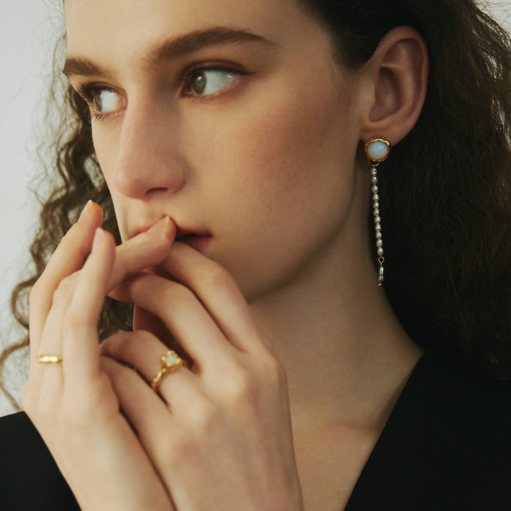 RoundFace Limpid Earring