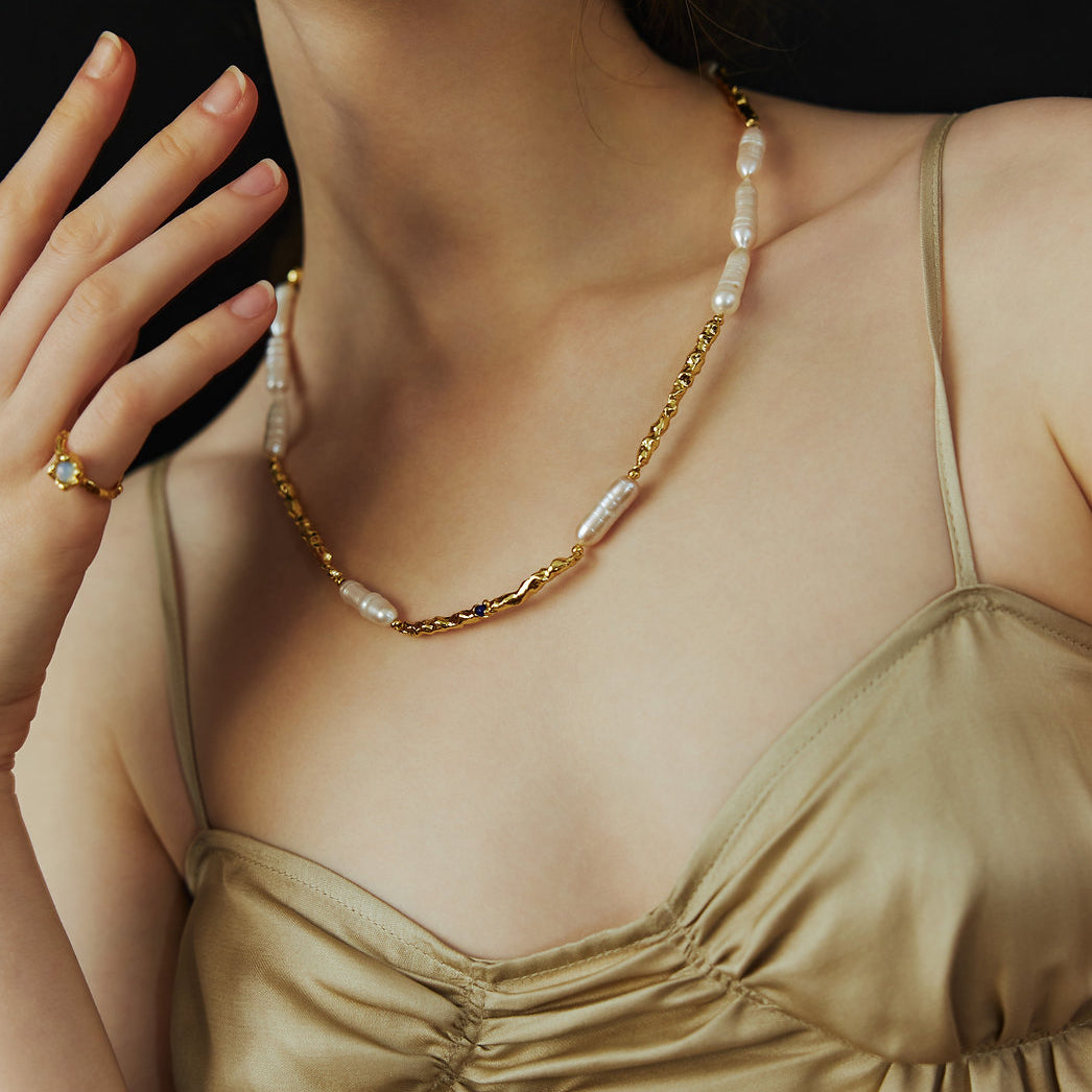 RoundFace Twinkling Necklace