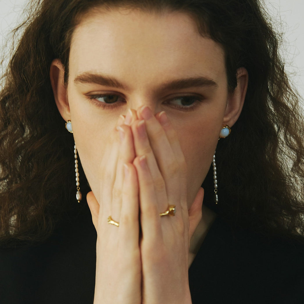 RoundFace Limpid Earring