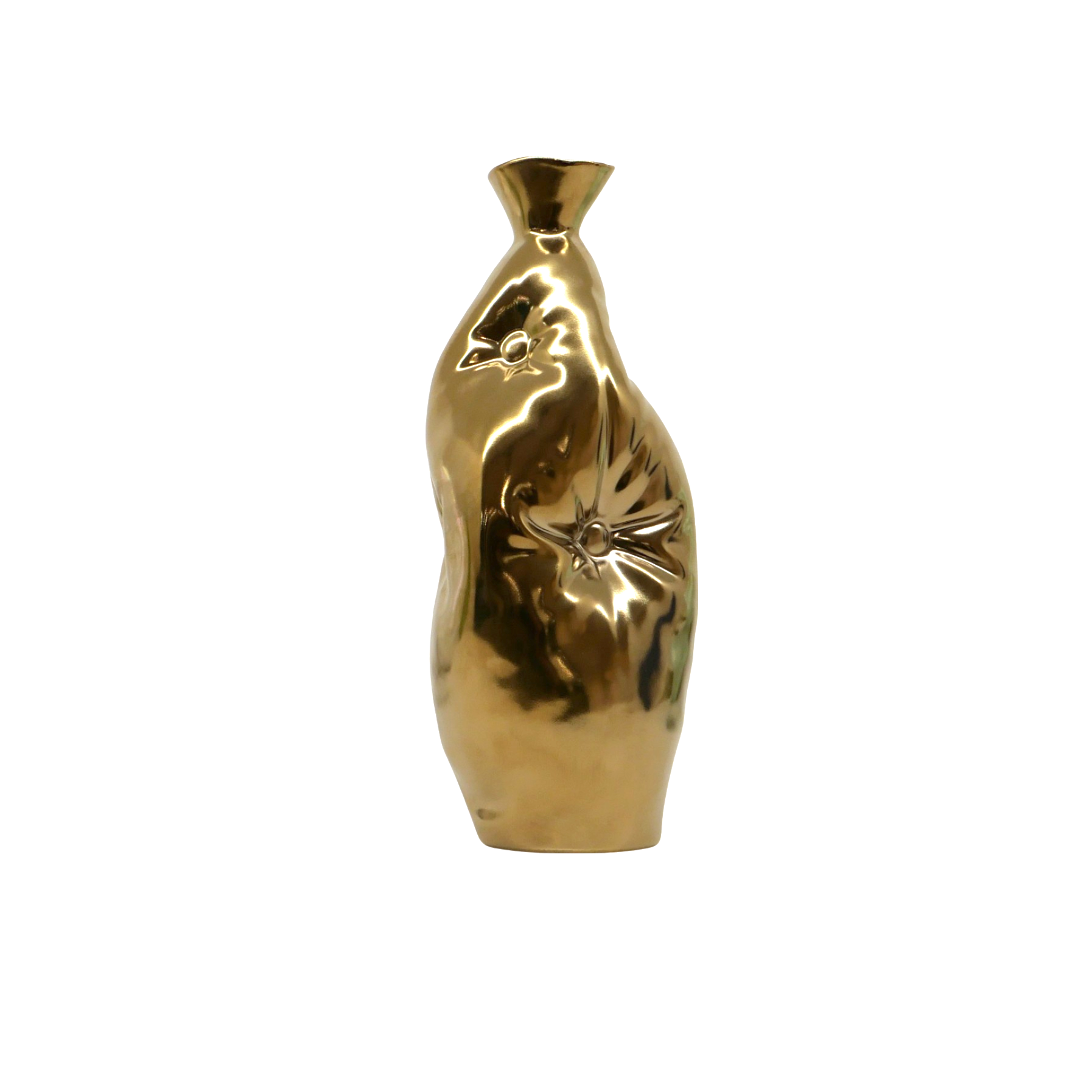 Yifan Renxu Studio Slender Golden Vase