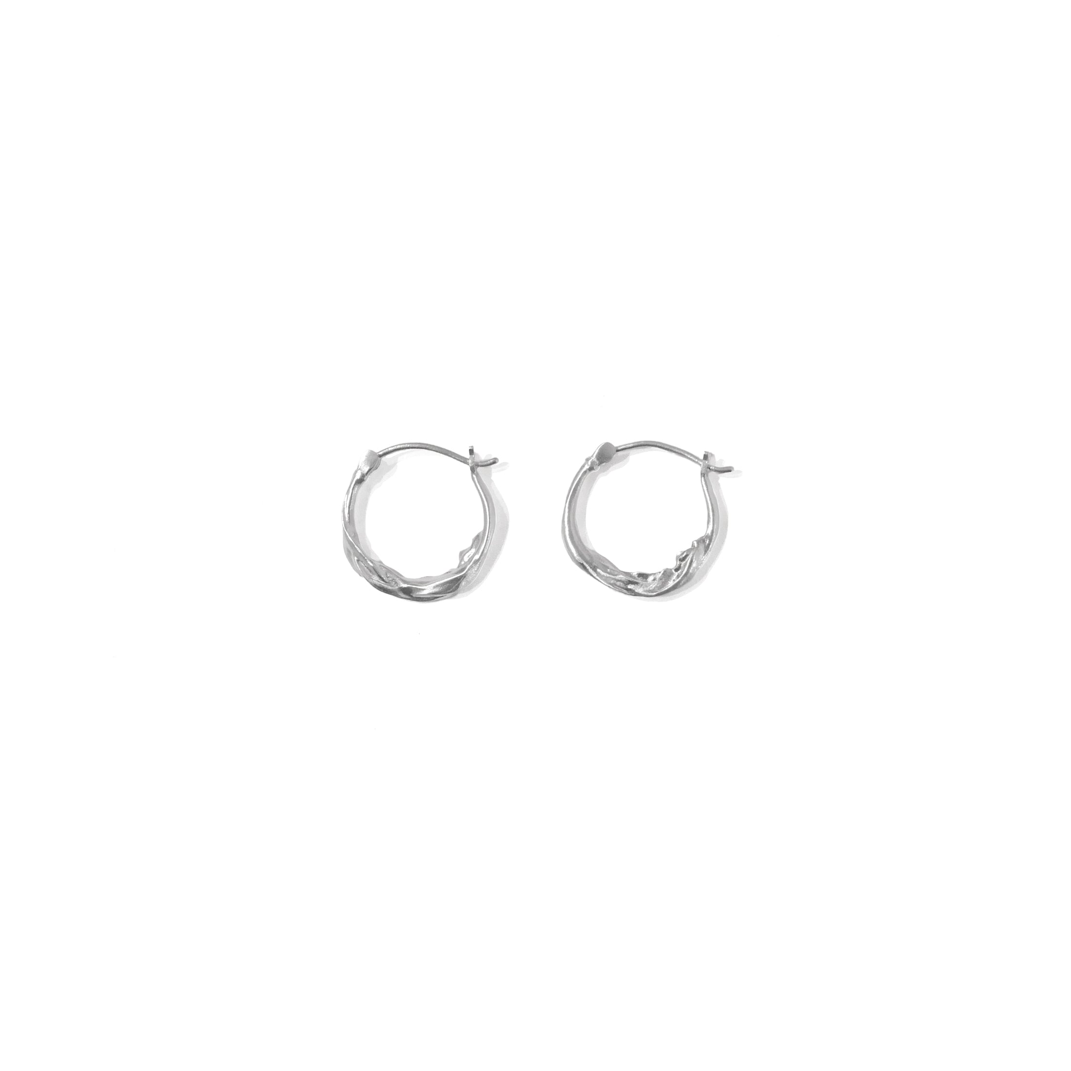 Alsolike x Whetstone Eternal Circle Small Loop Earrings