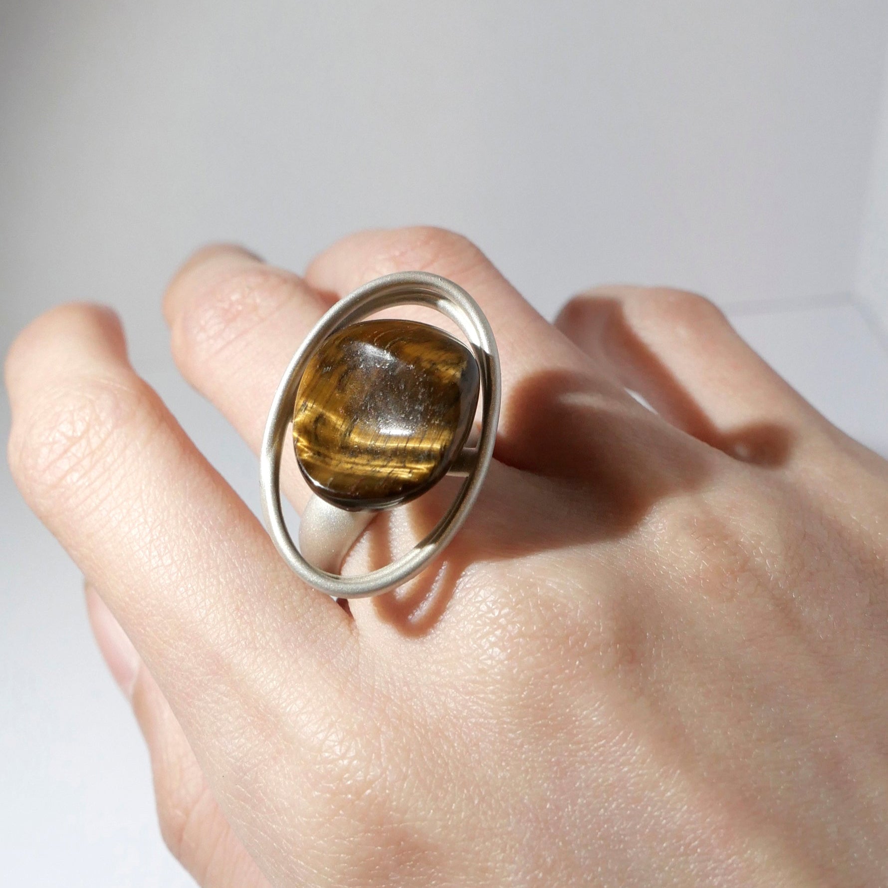 Whetstone Shimmer Tiger’s Eye Ring