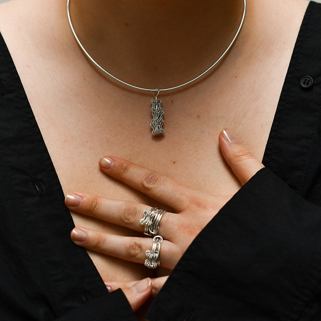 Ruth Leslie Stack Pendant