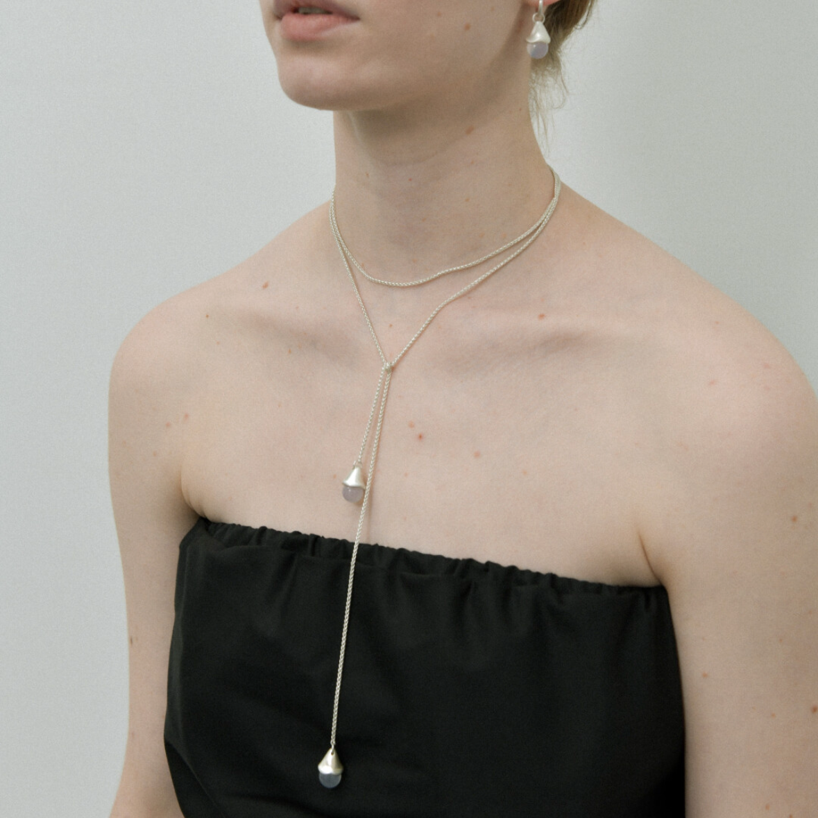 Loom Flowing Teardrop Multi-Way Long Chain