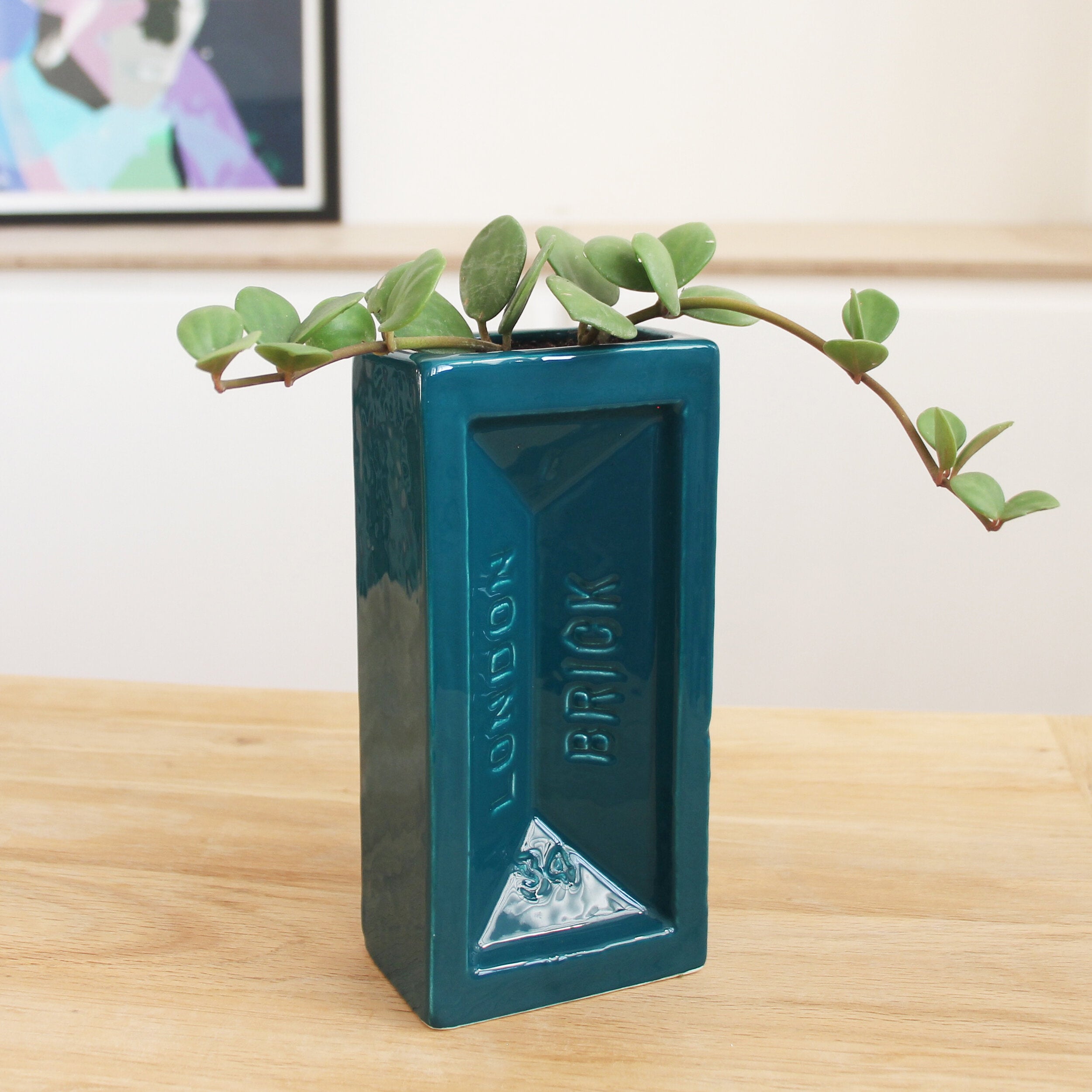 StolenForm London Brick Vase Teal