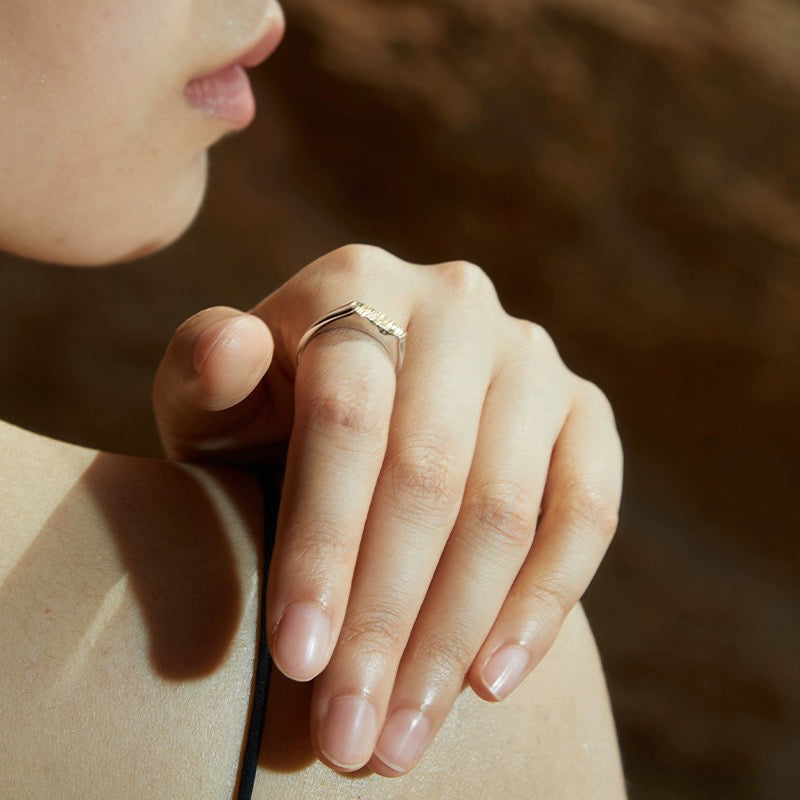 Sounder Wang Textured Ring