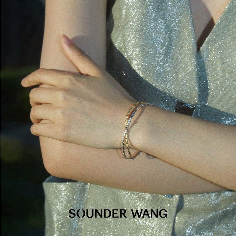 Sounder Wang Double Chain Bracelet