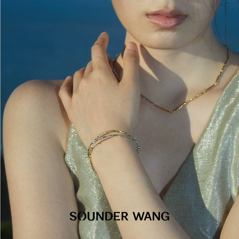 Sounder Wang Double Chain Bracelet