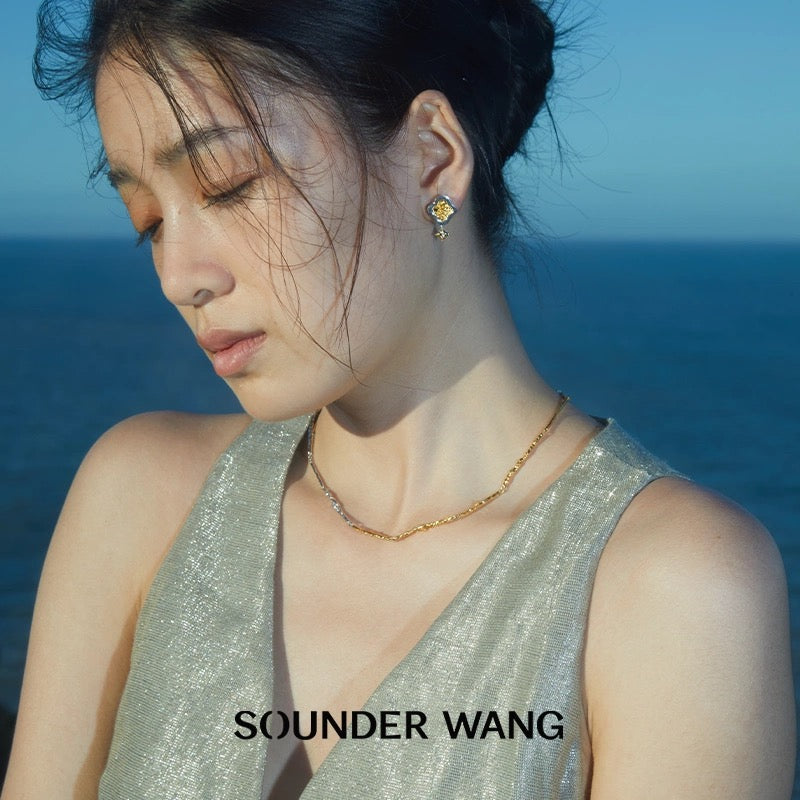 Sounder Wang Textured Necklace