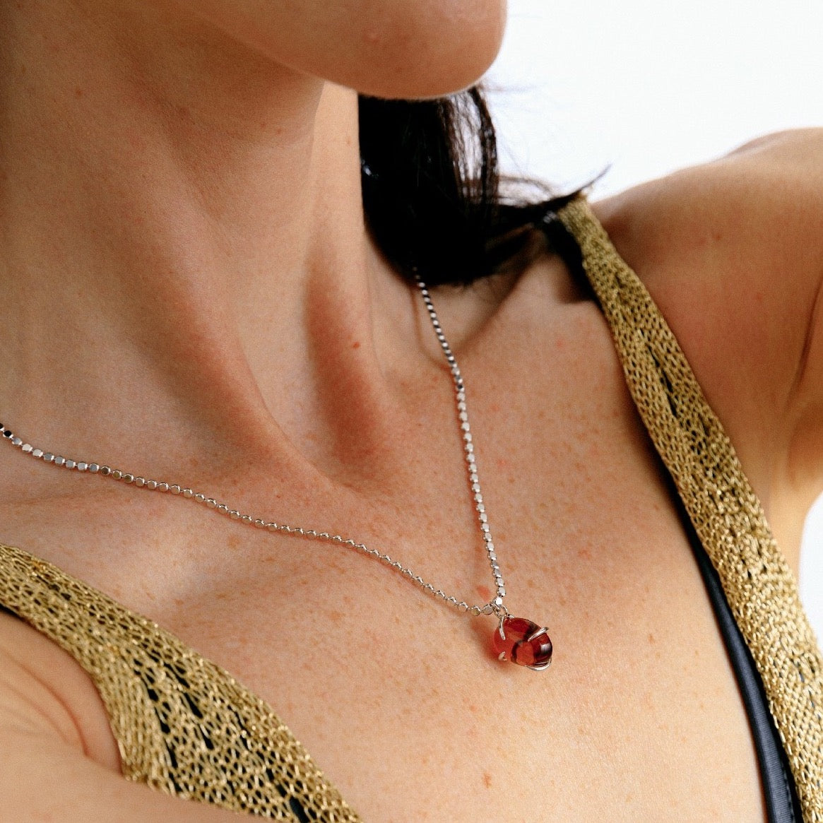 Susi Somos Sanding Citrine Necklace