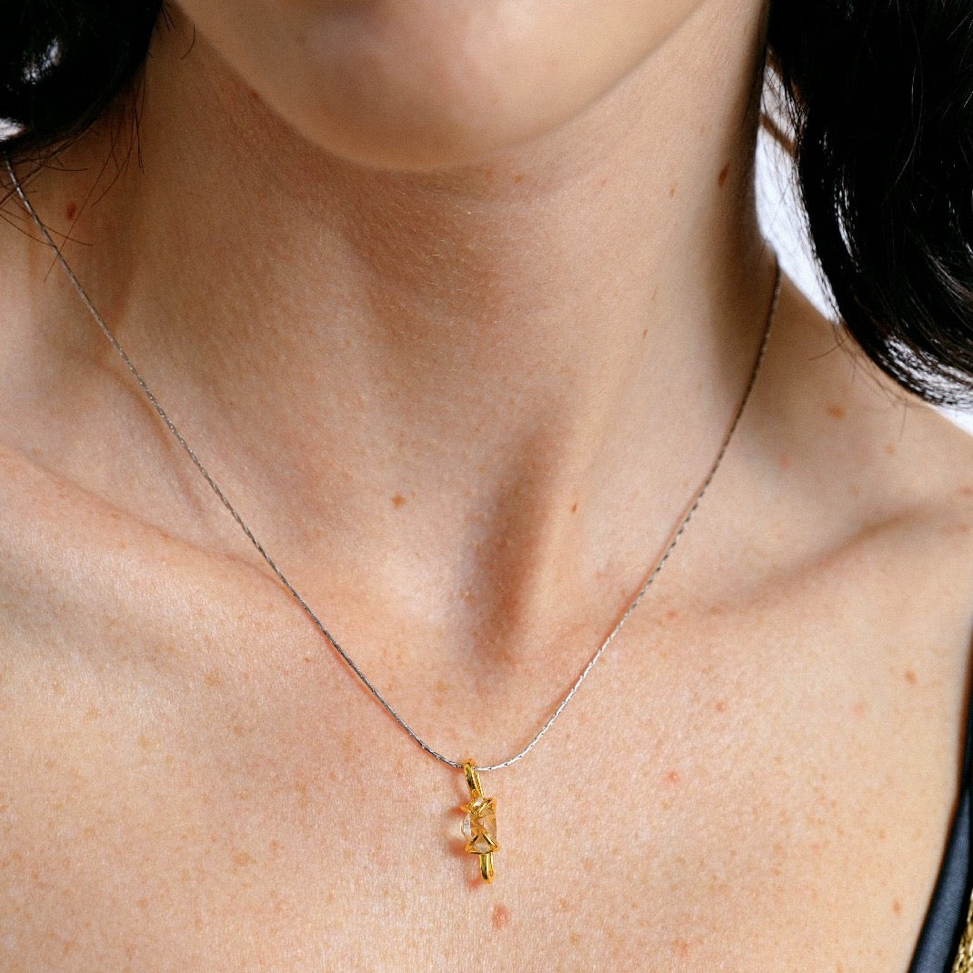 Susi Somos Hearkimer Damond Necklace