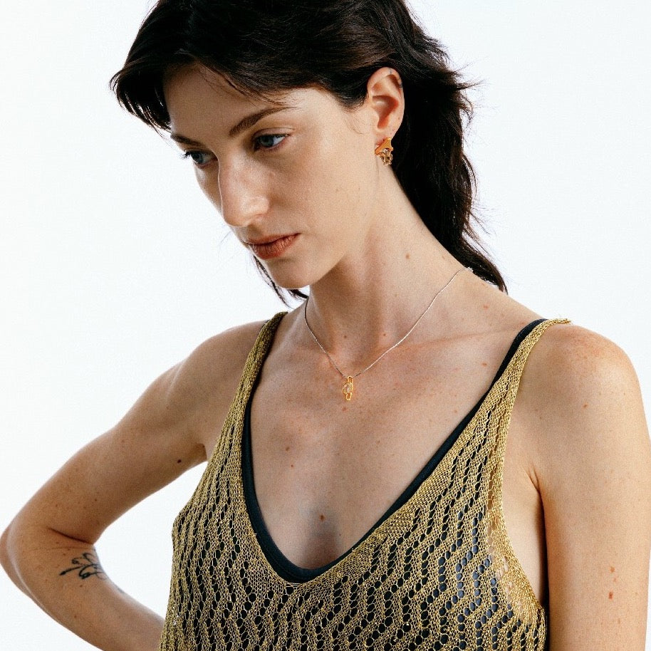 Susi Somos Hearkimer Damond Necklace