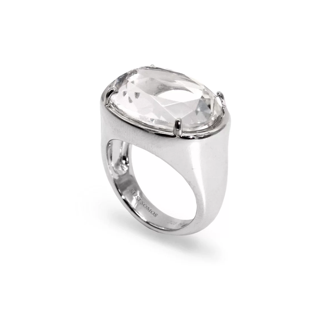 Susi Somos Double-Side Crystal Ring
