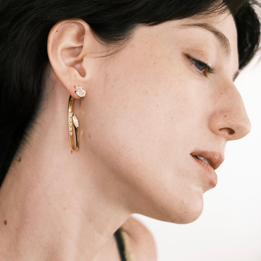 Susi Somos Sand Meteorolite Earrings