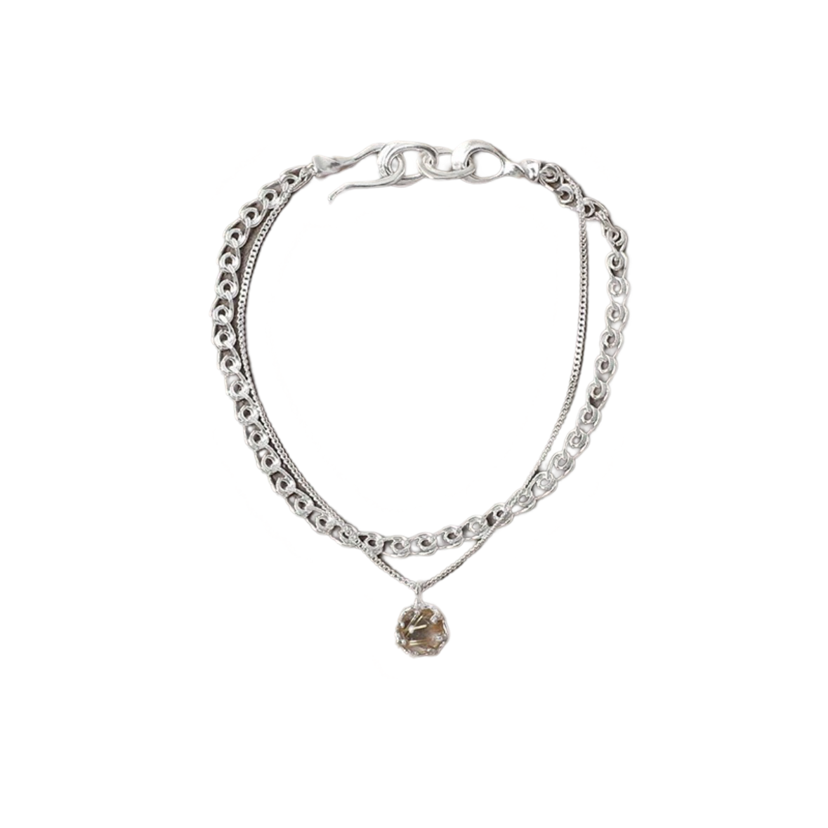 FOUNDRY BOUNDARY Starring Rutilated Quartz Bracelet