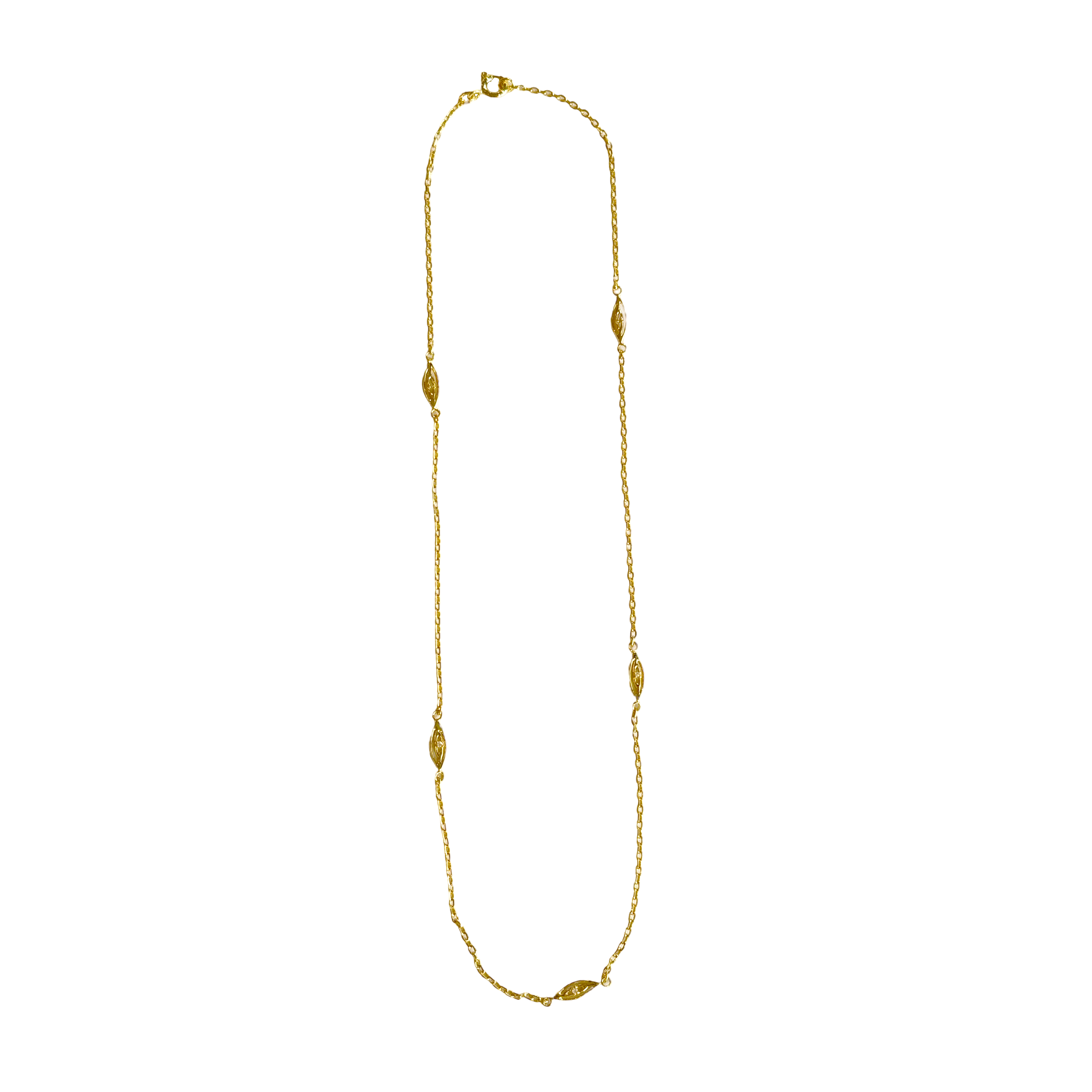 YUHU Symbol Necklace Gold