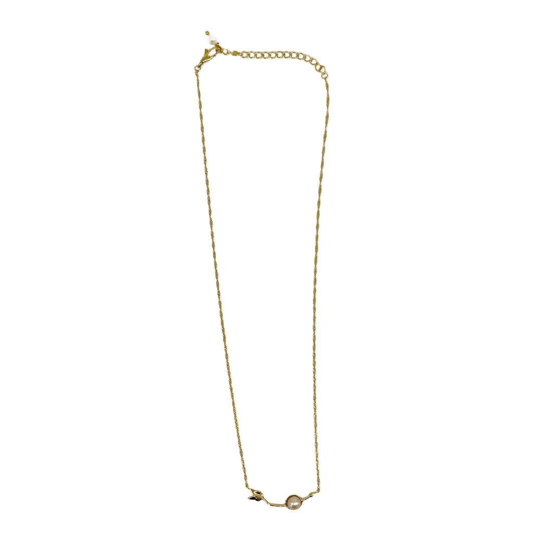 Hanying East of the Sun and West of the Moon Arrow Pendant with Pearl
