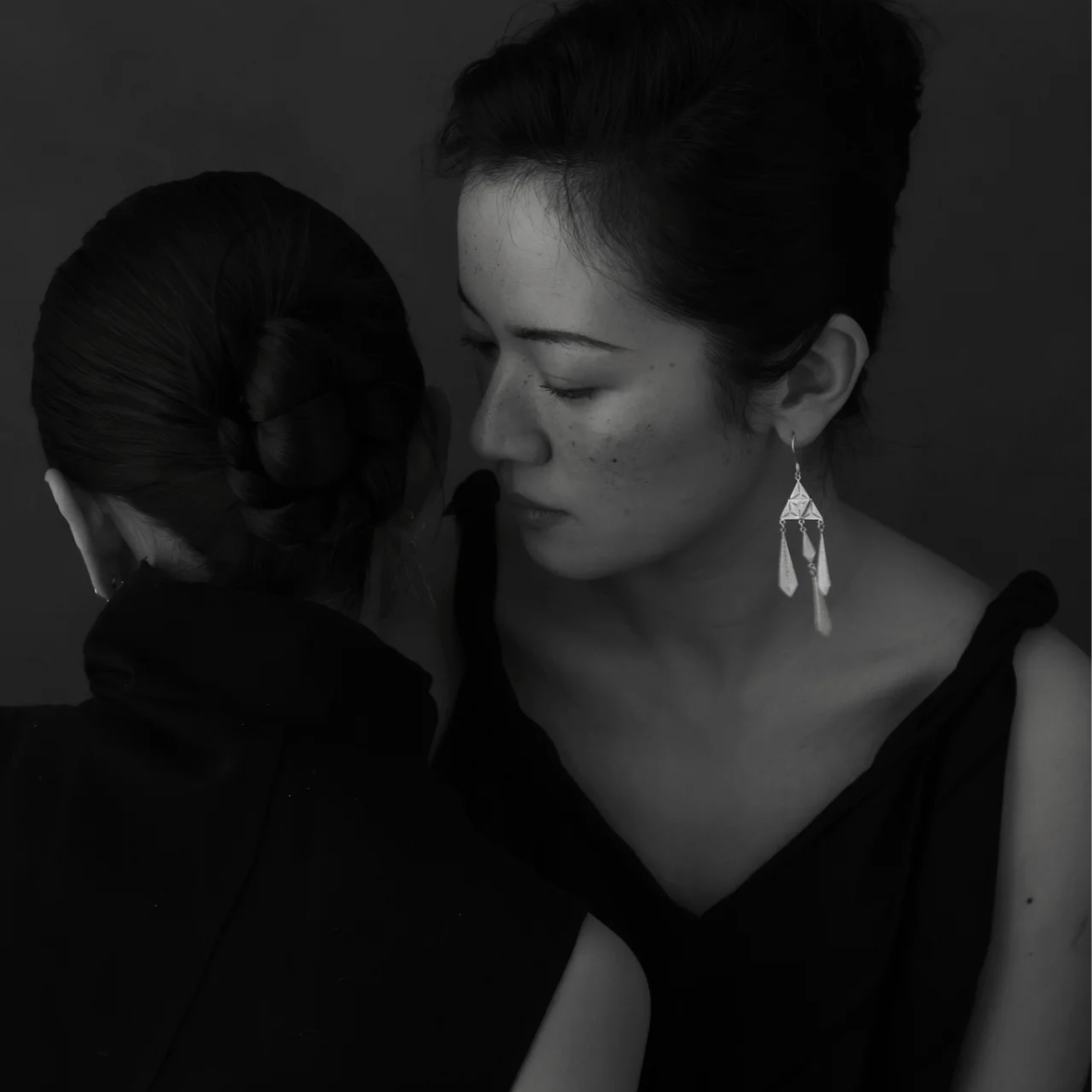 Cen 3³ Umbrella Earrings