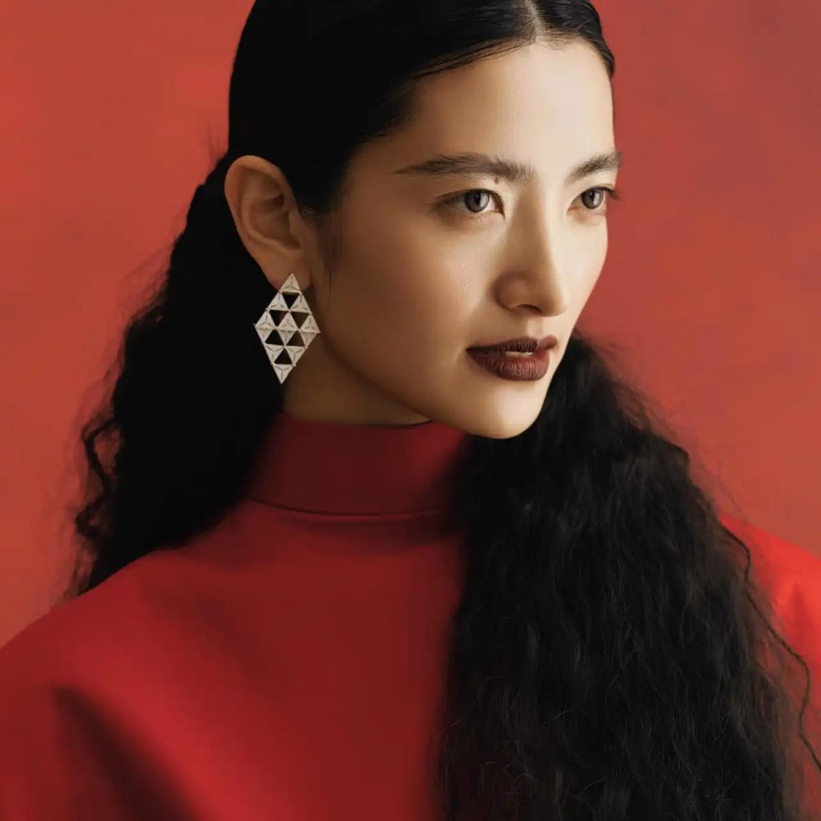 Cen 3³ Rhombus Earrings