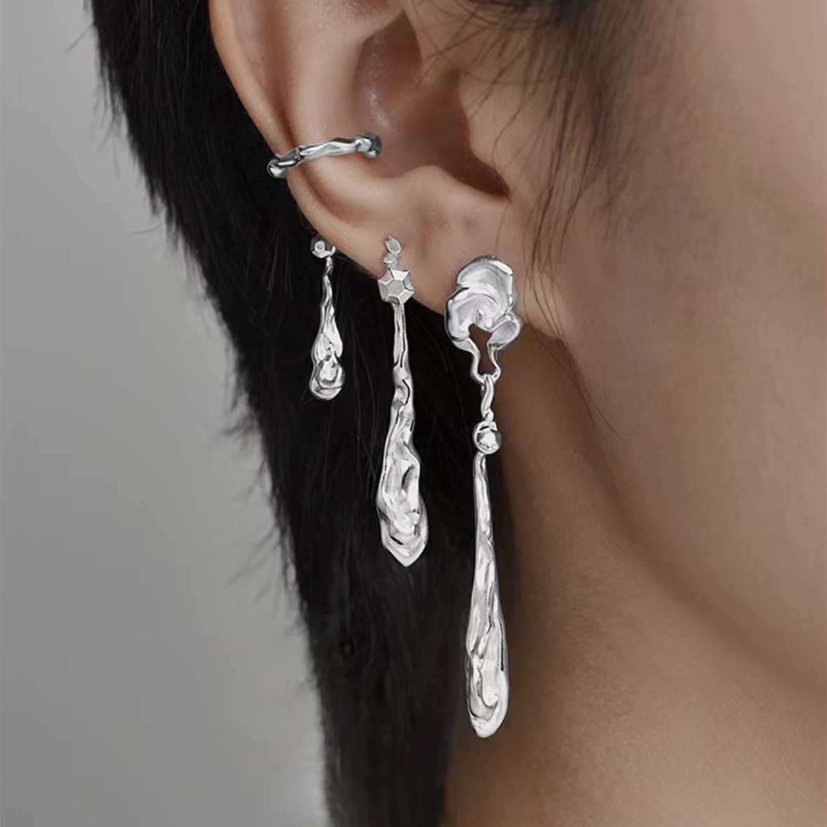 Sphinxy Whispering Grove Sliver Earrings