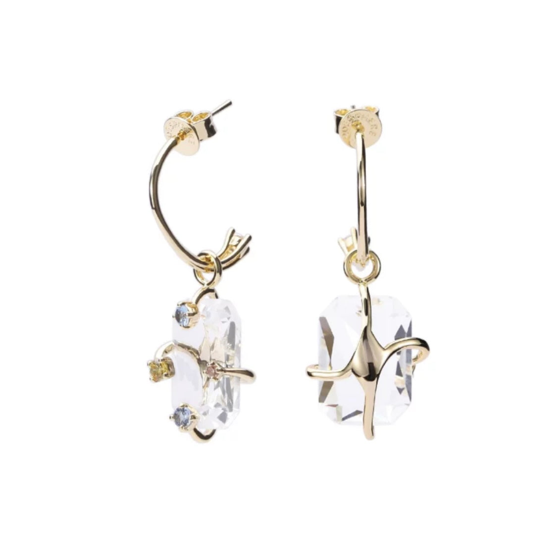 Yuesphere Fiber Hoop Earring Set