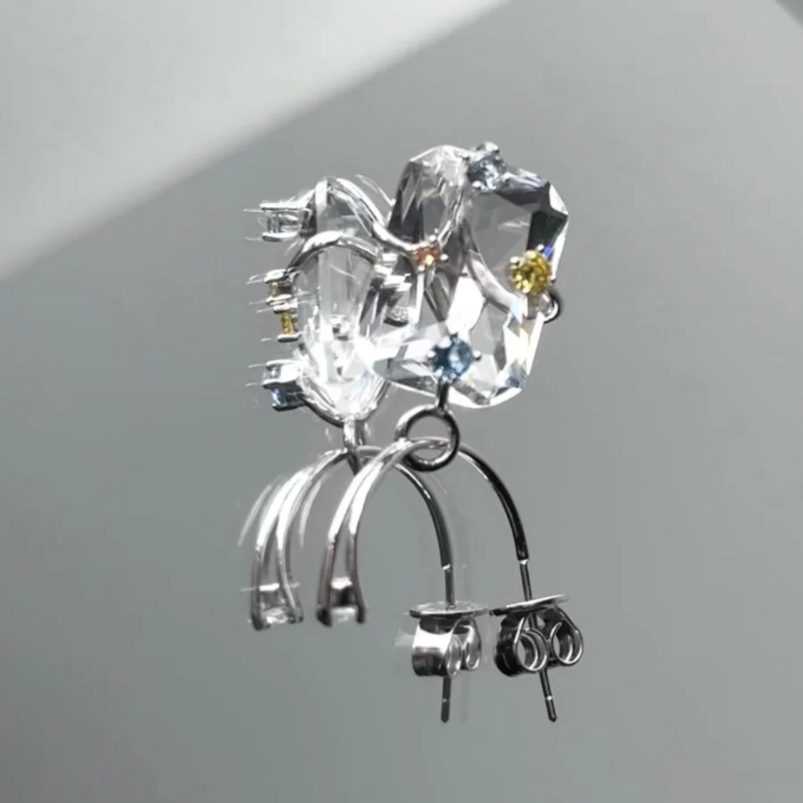 Yuesphere Fiber Hoop Earring Set