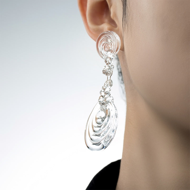 Sphinxy Plate Buckle Earrings