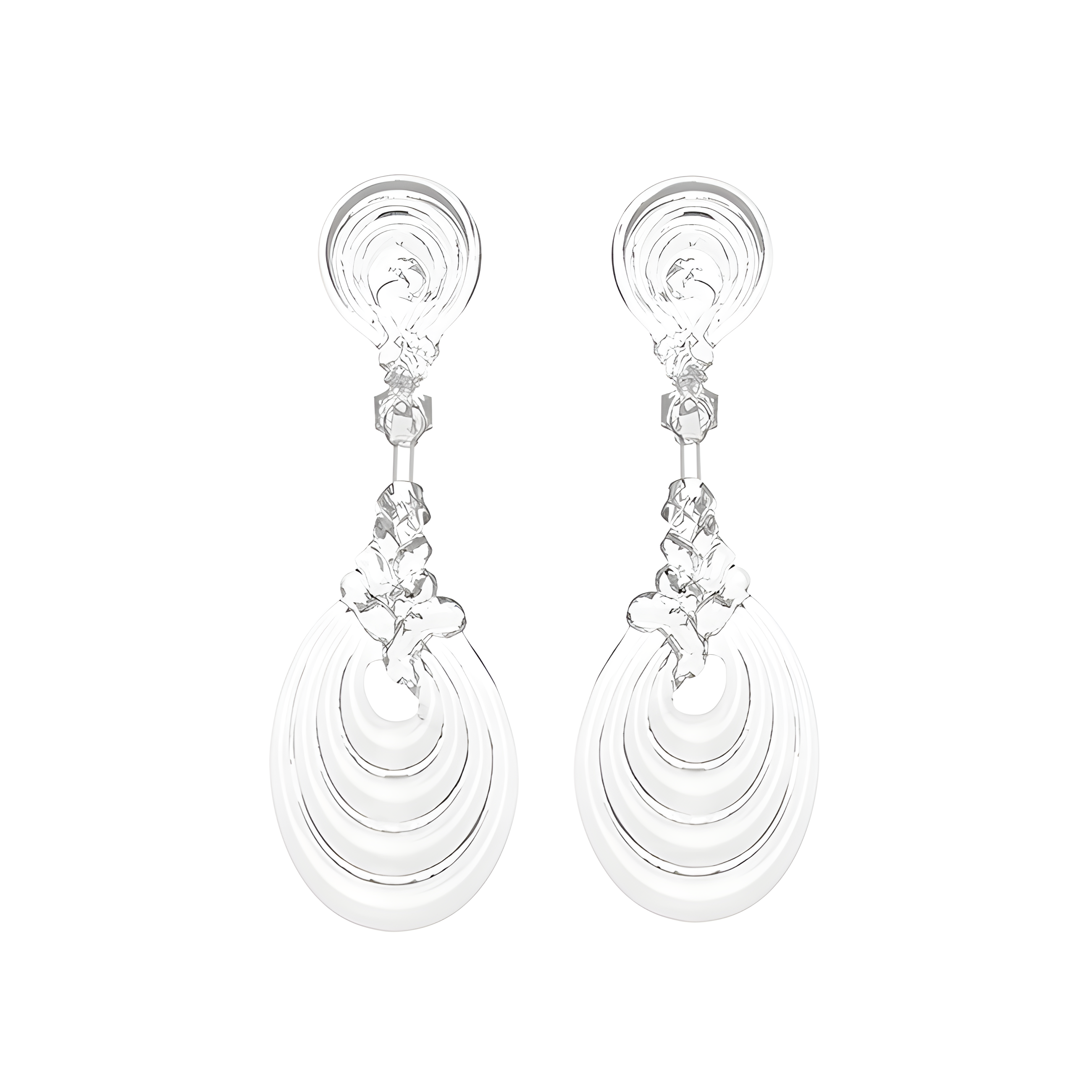 Sphinxy Plate Buckle Earrings