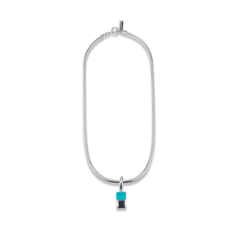 Susi Somos Paraiba Rotatable Necklace / Detachable Earring