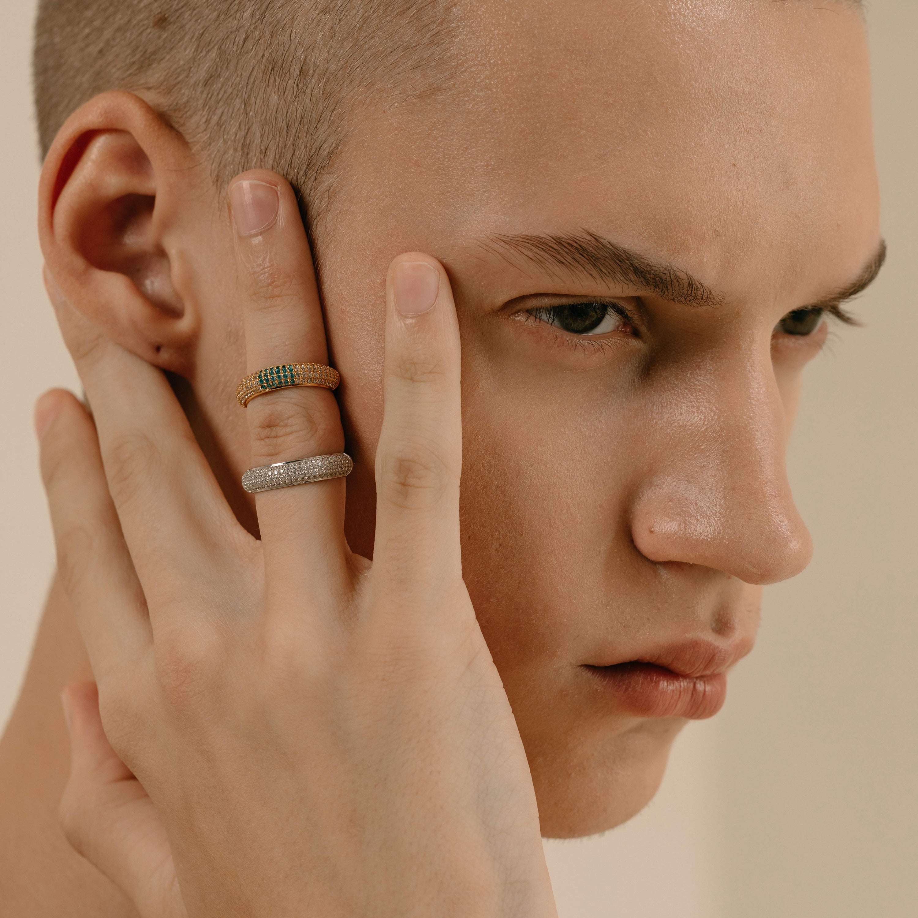 Susi Somos Zima Diamond Silver Ring