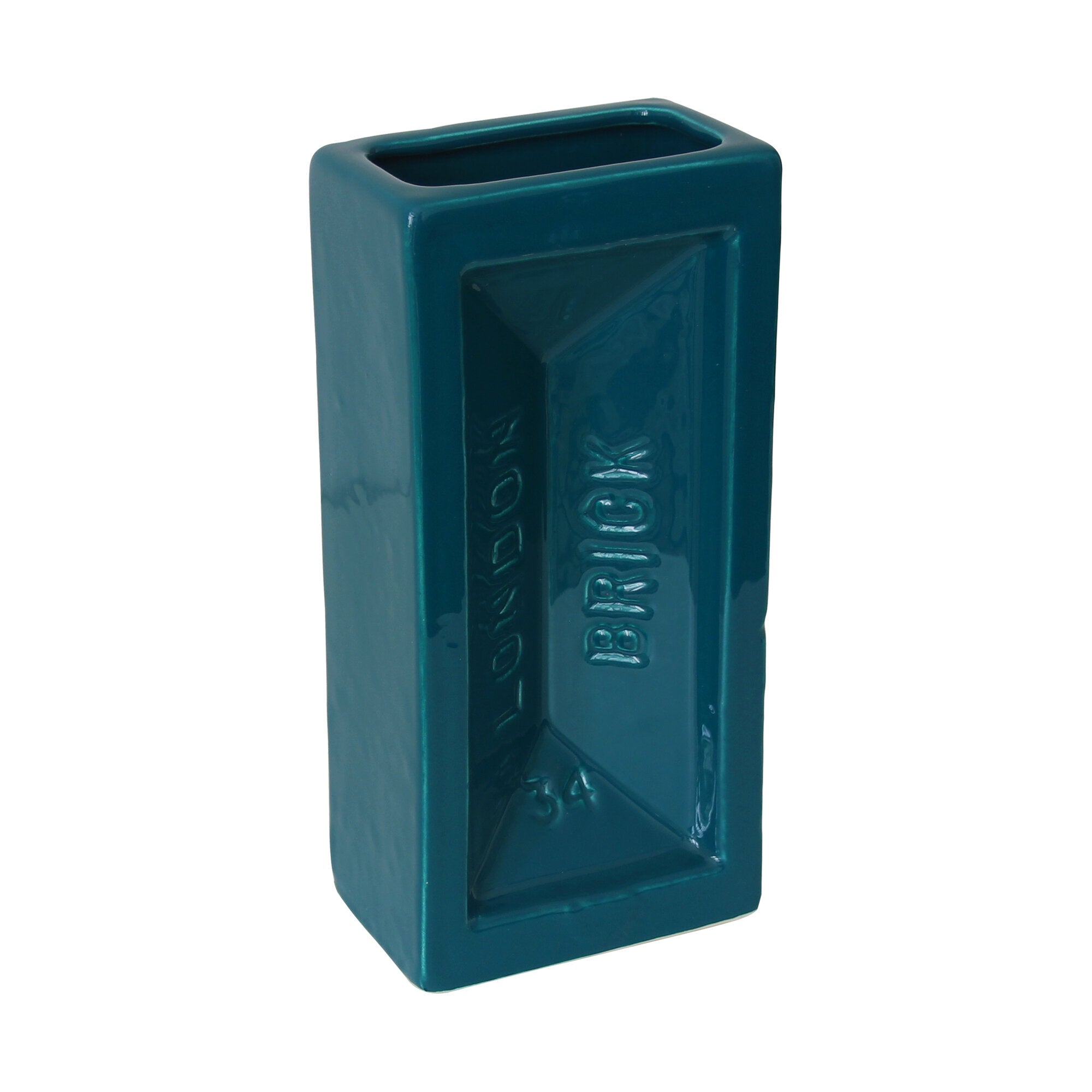 StolenForm London Brick Vase Teal