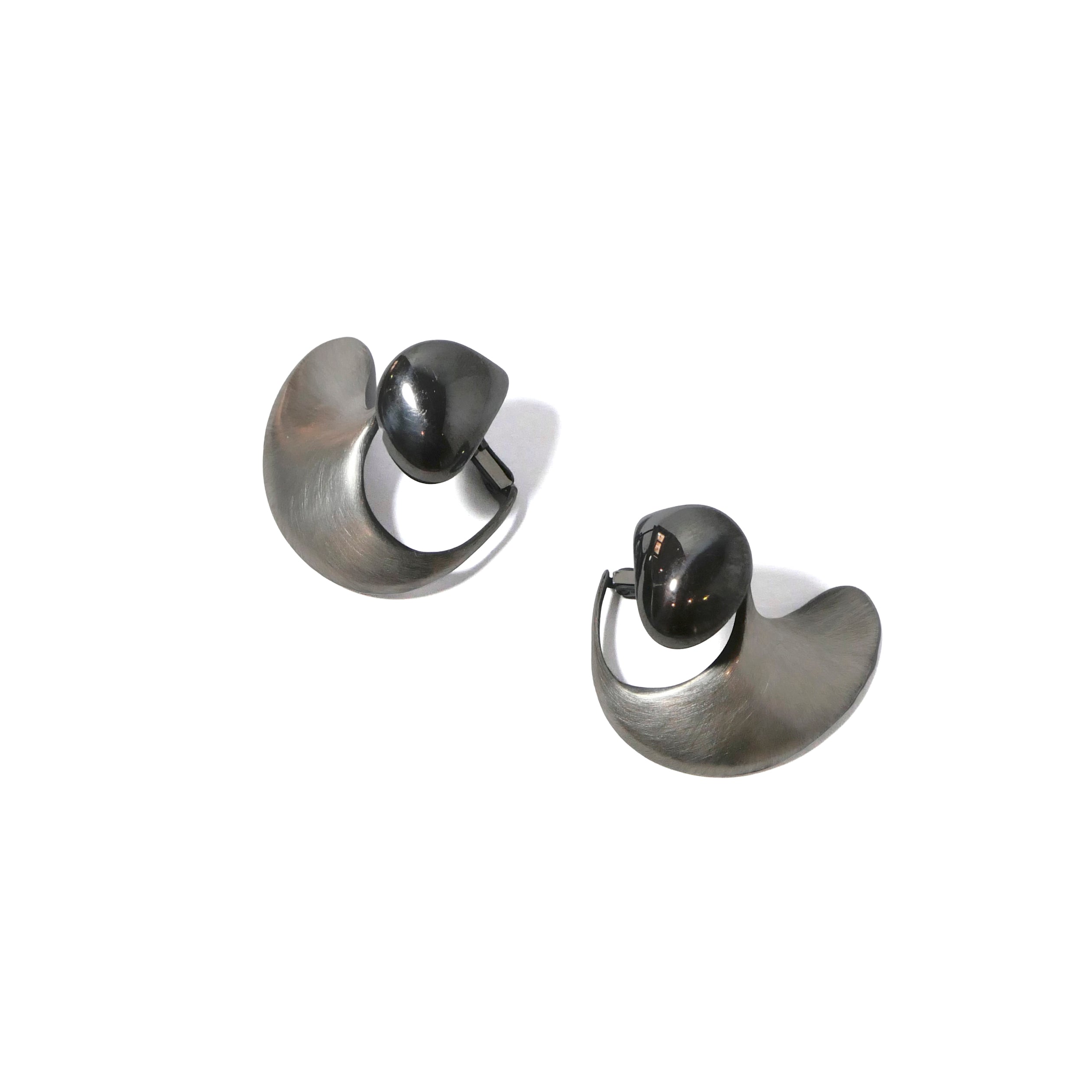 Whetstone Scoop Orbit Earrings
