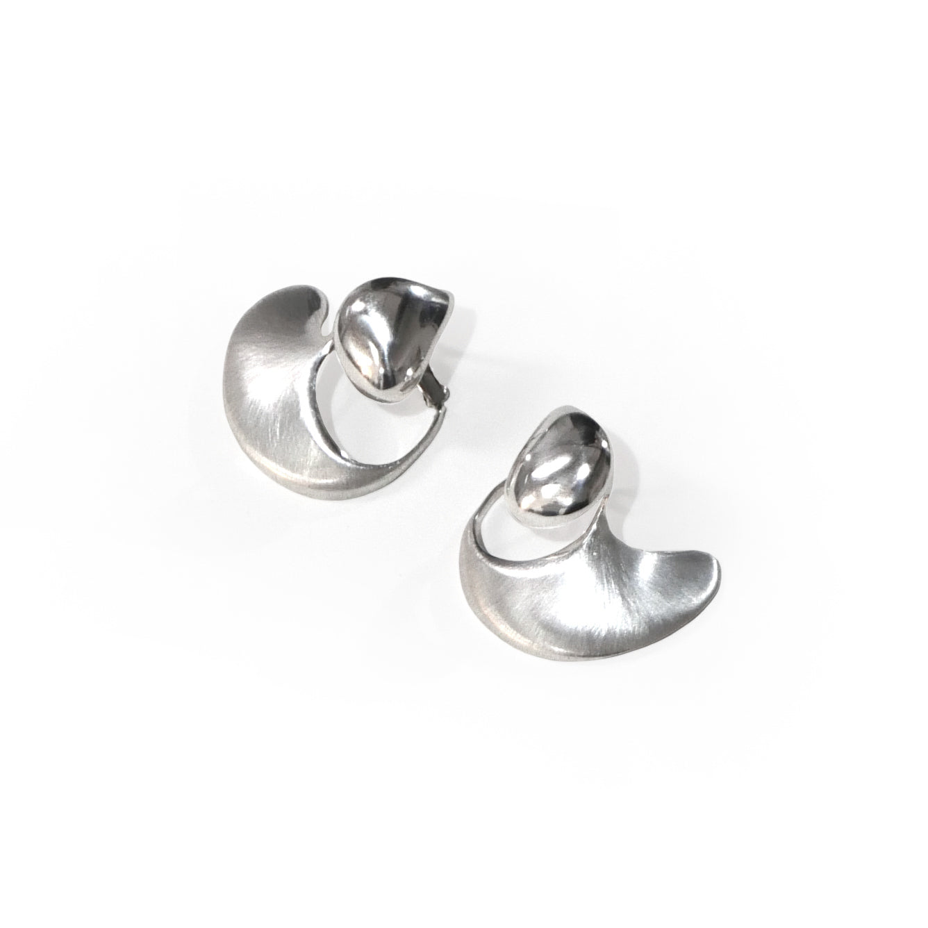 Whetstone Scoop Orbit Earrings