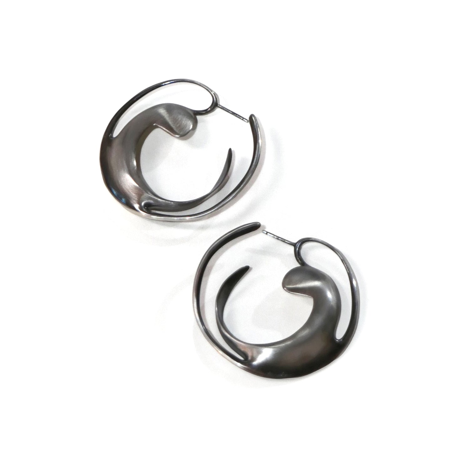 Whetstone Scoop Echo Loop Earrings