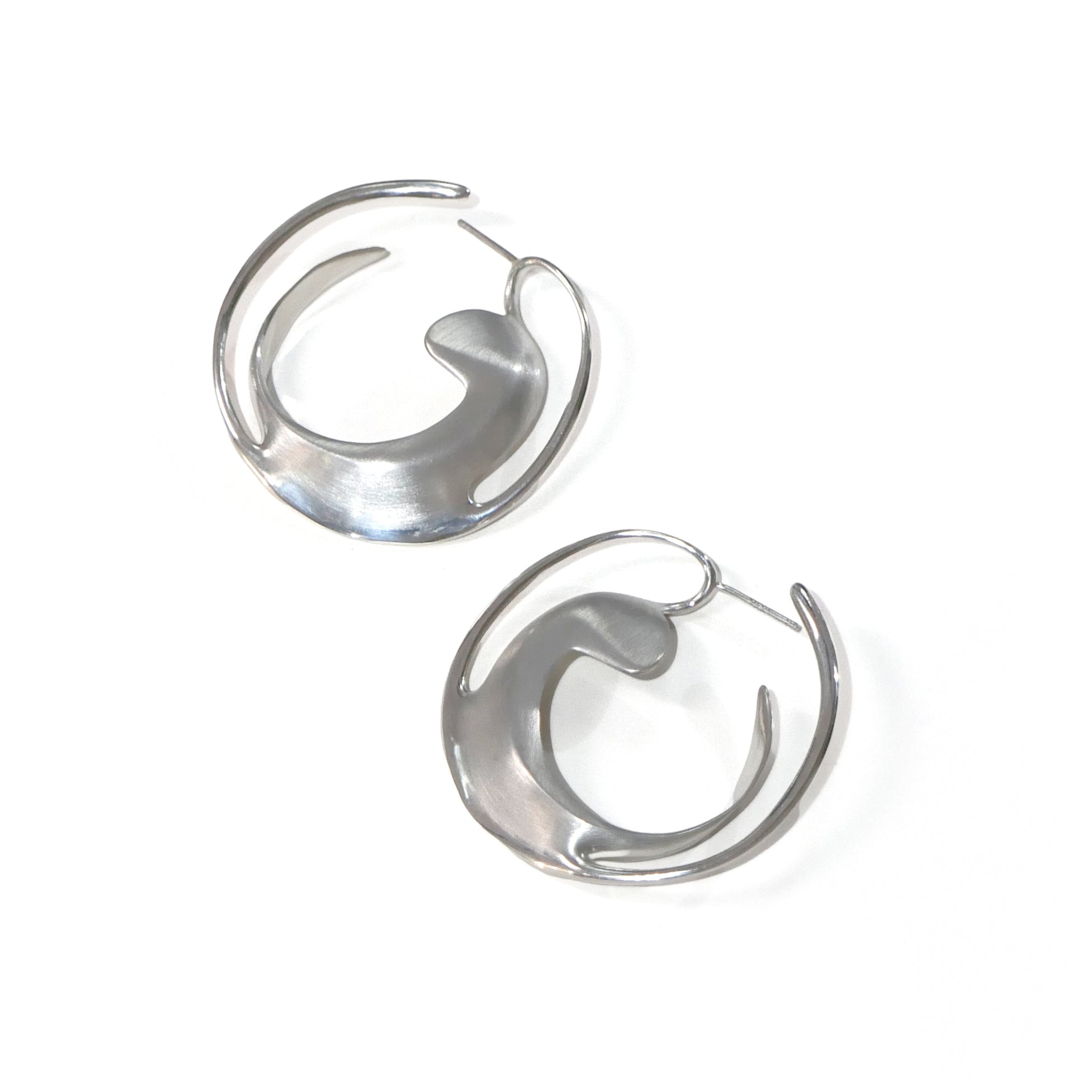 Whetstone Scoop Echo Loop Earrings