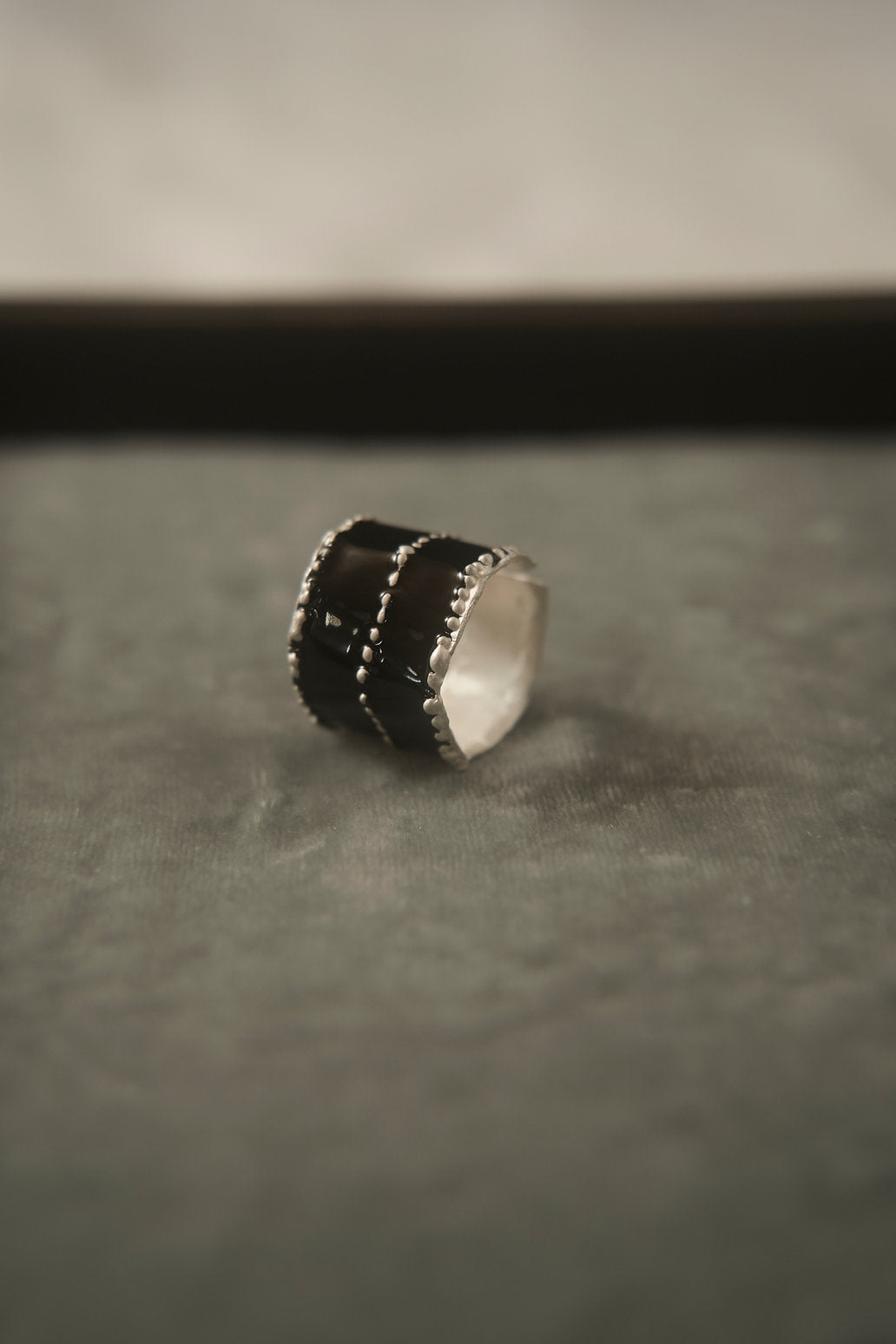 Hanying Enamel Thimble Ring