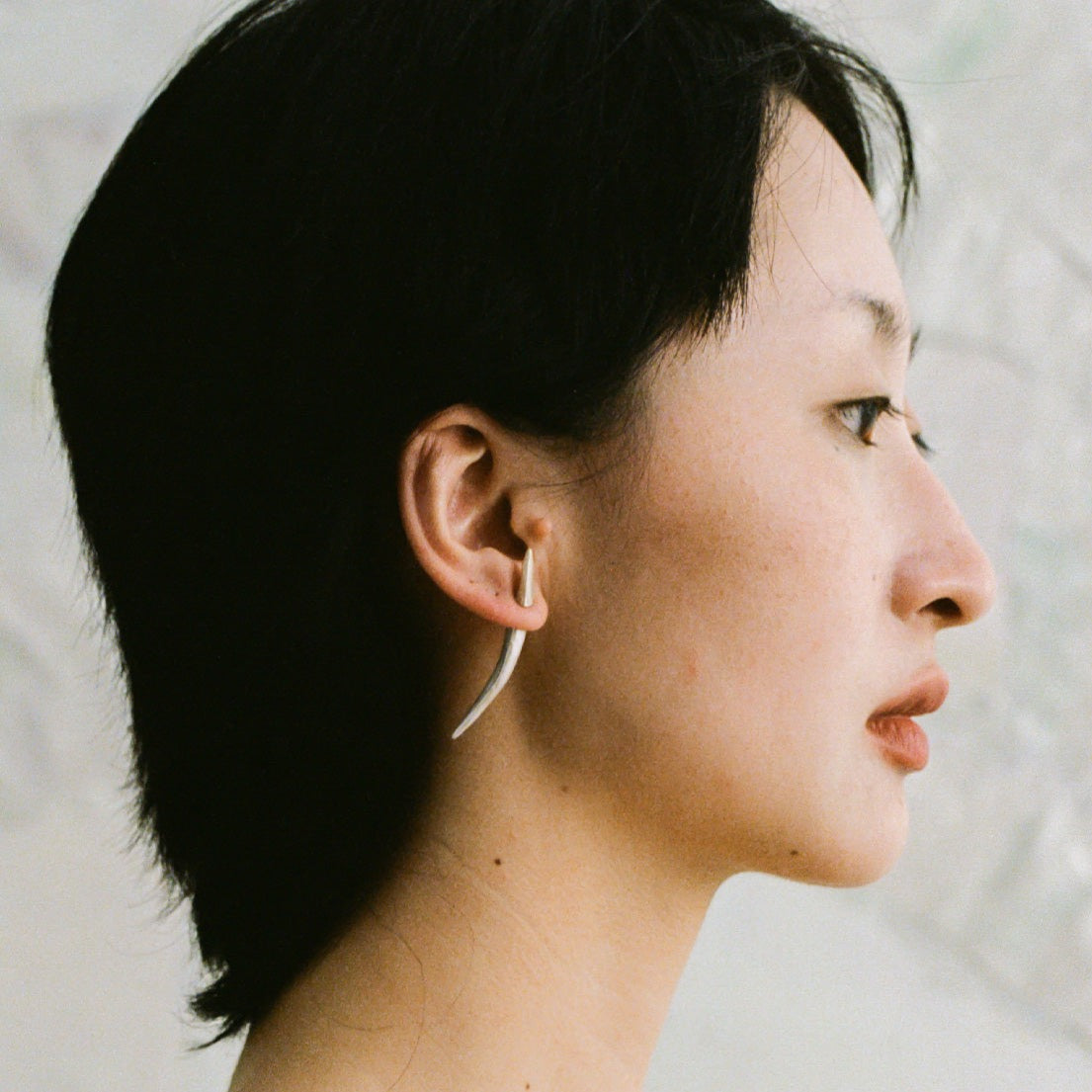 QIQI Short Arc Sprout Earring