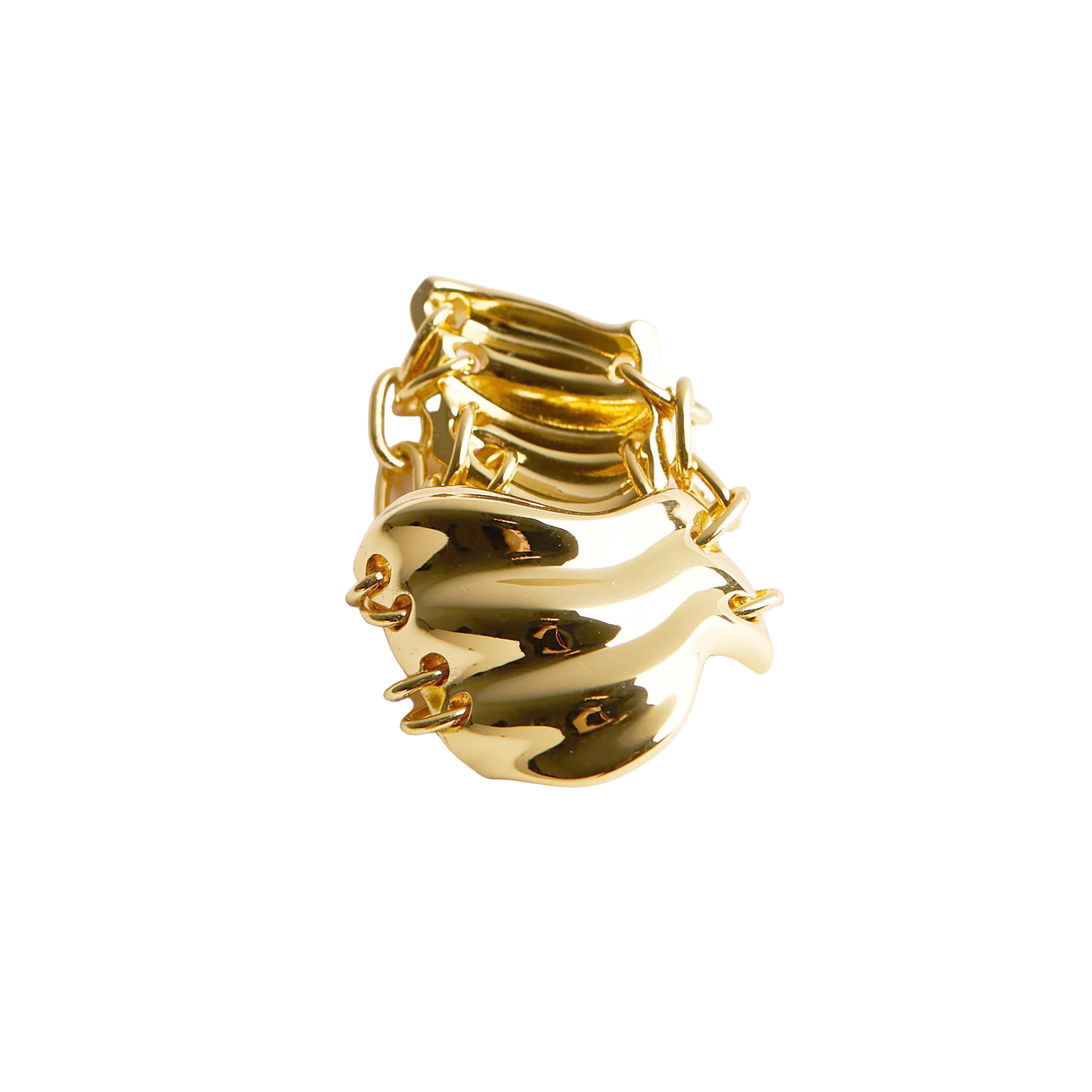Soft Armour - Gold Vermeil Ring - Missfitte - ALSOLIKE