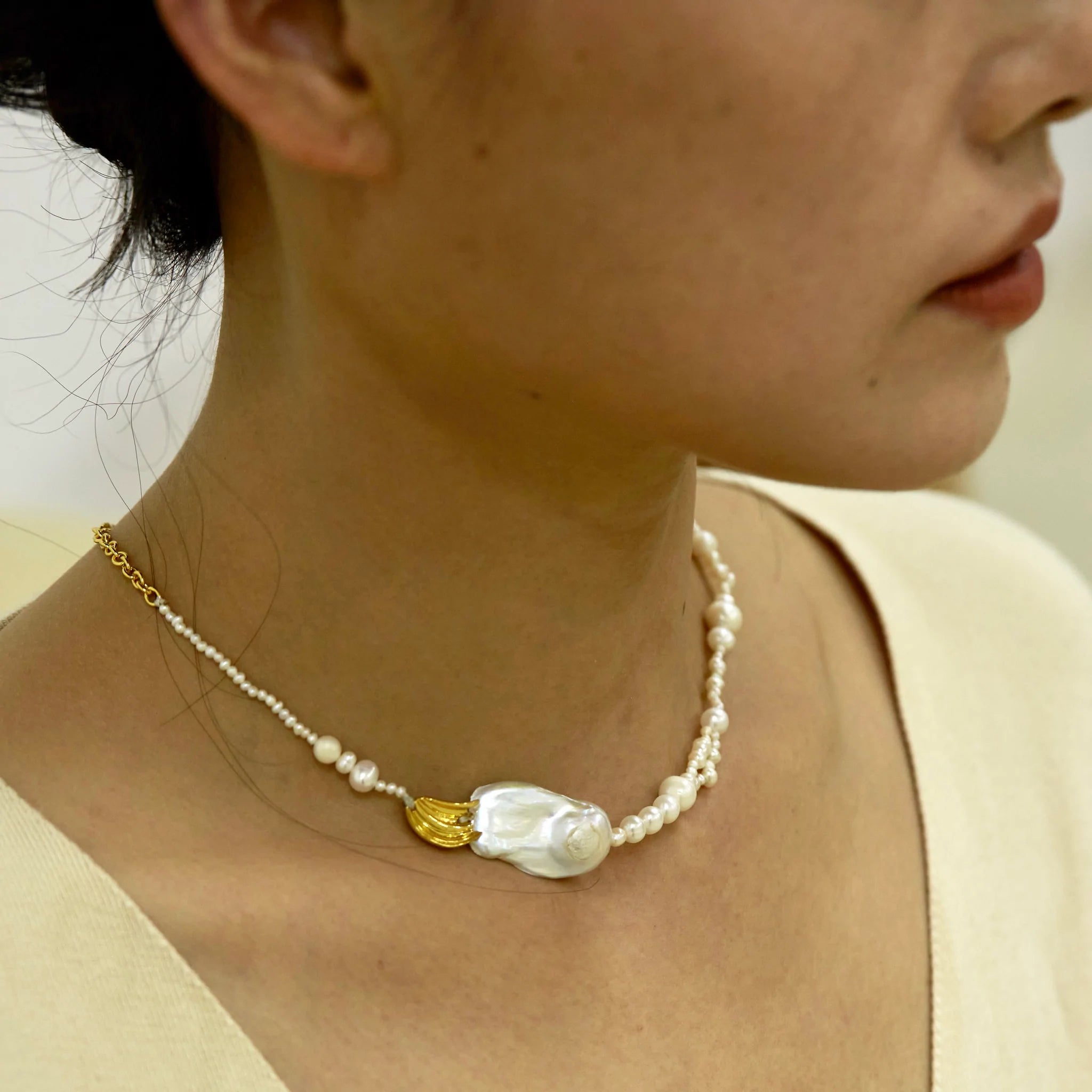 Solo - Gold Vermeil Necklace - Missfitte - ALSOLIKE