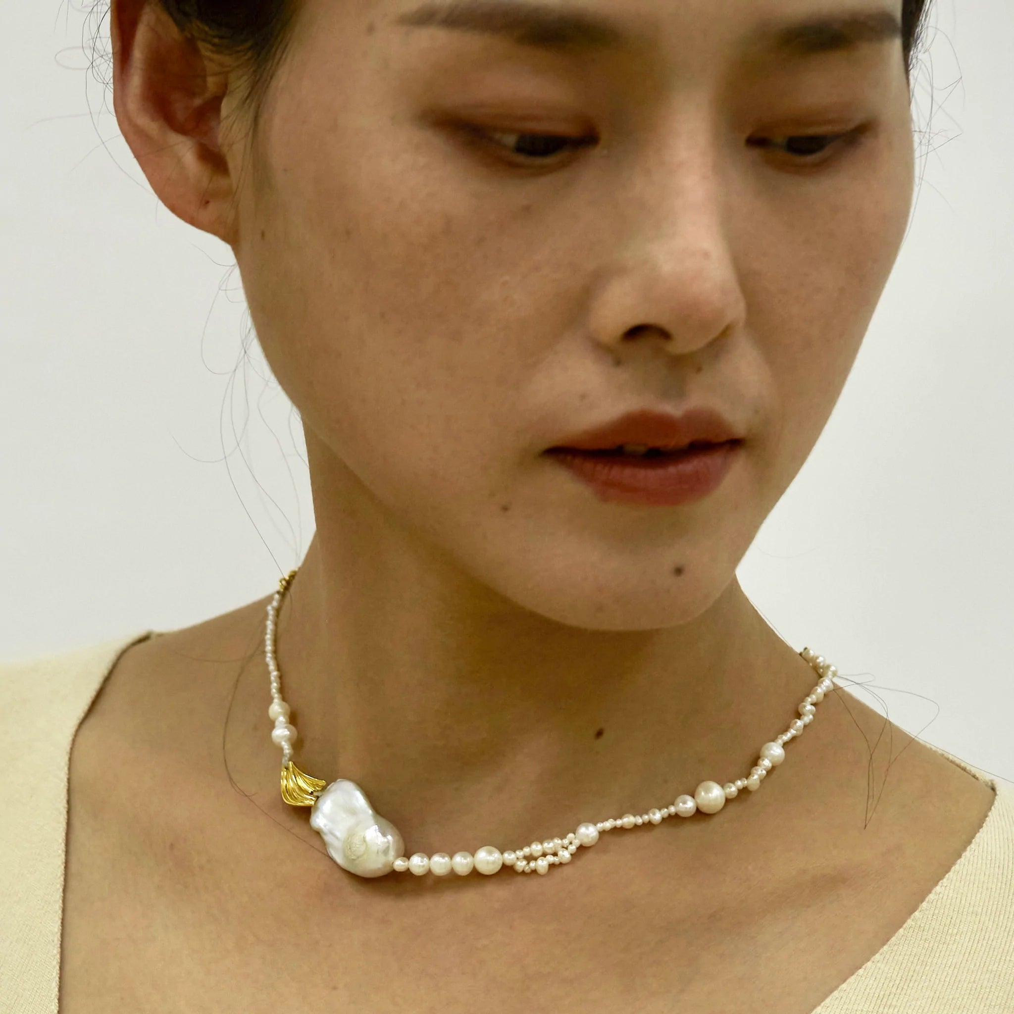 Solo - Gold Vermeil Necklace - Missfitte - ALSOLIKE